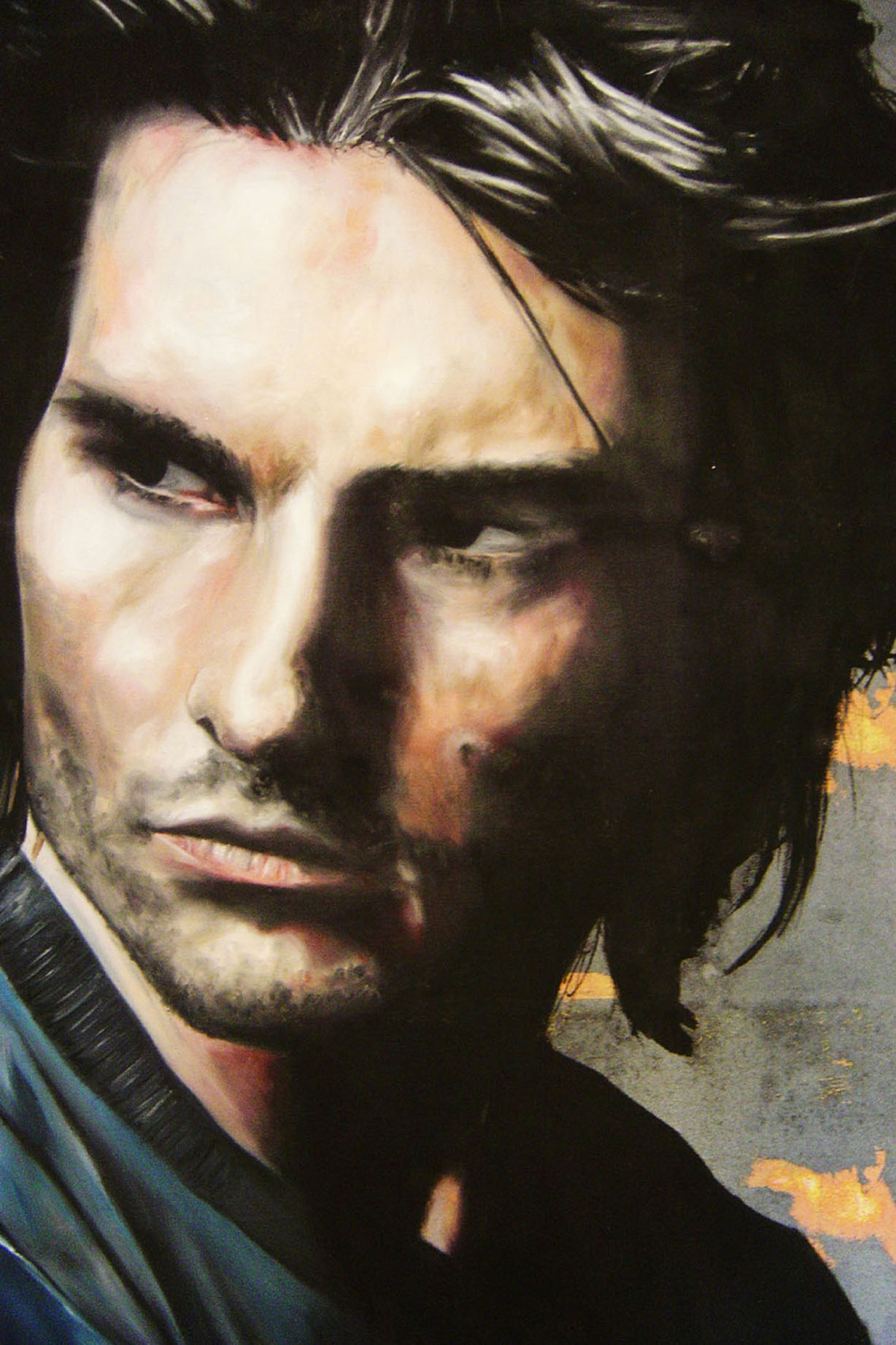 Oil on Canvas / Screen Print