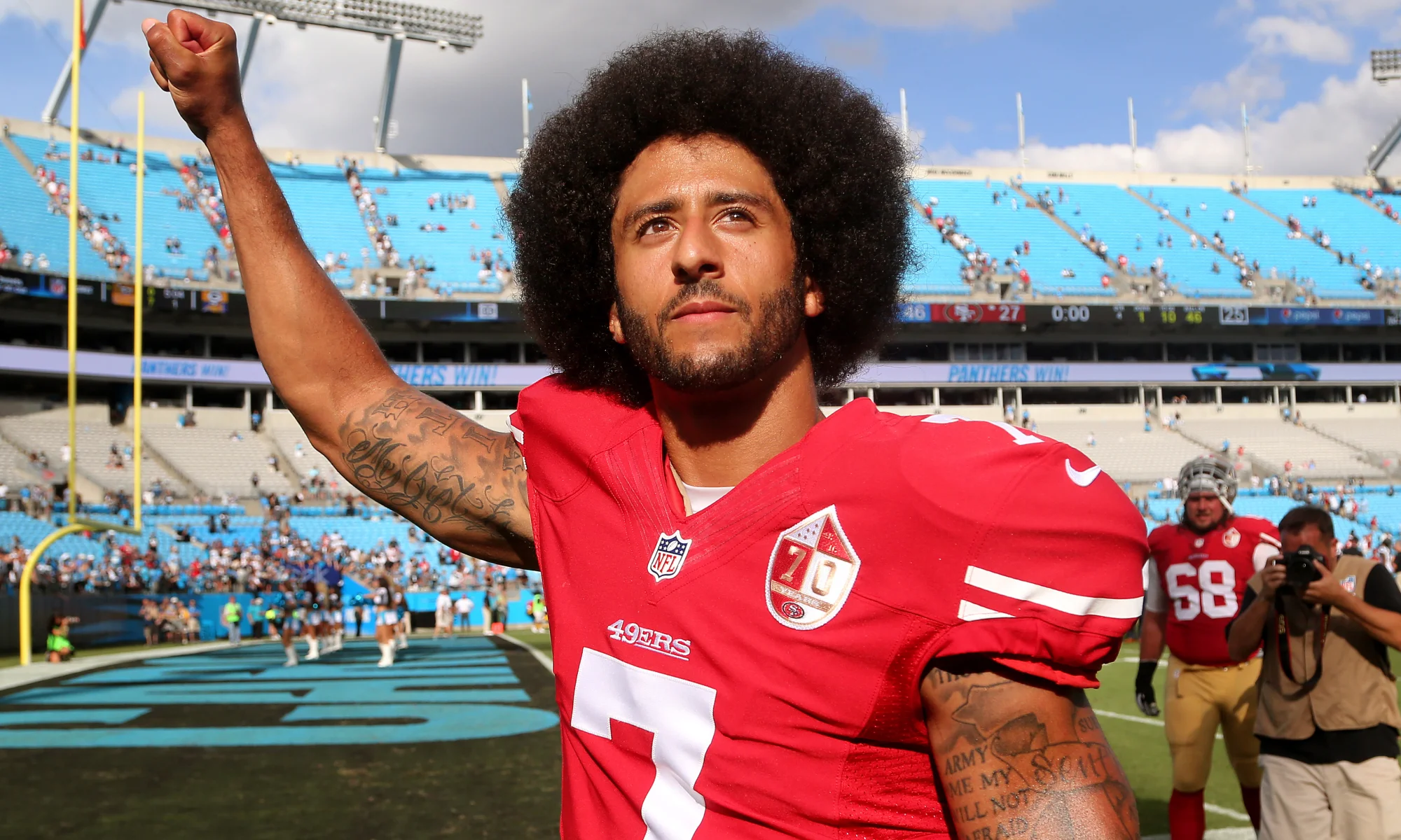 Colin Kaepernick photo by Gerry Melendez for ESPN