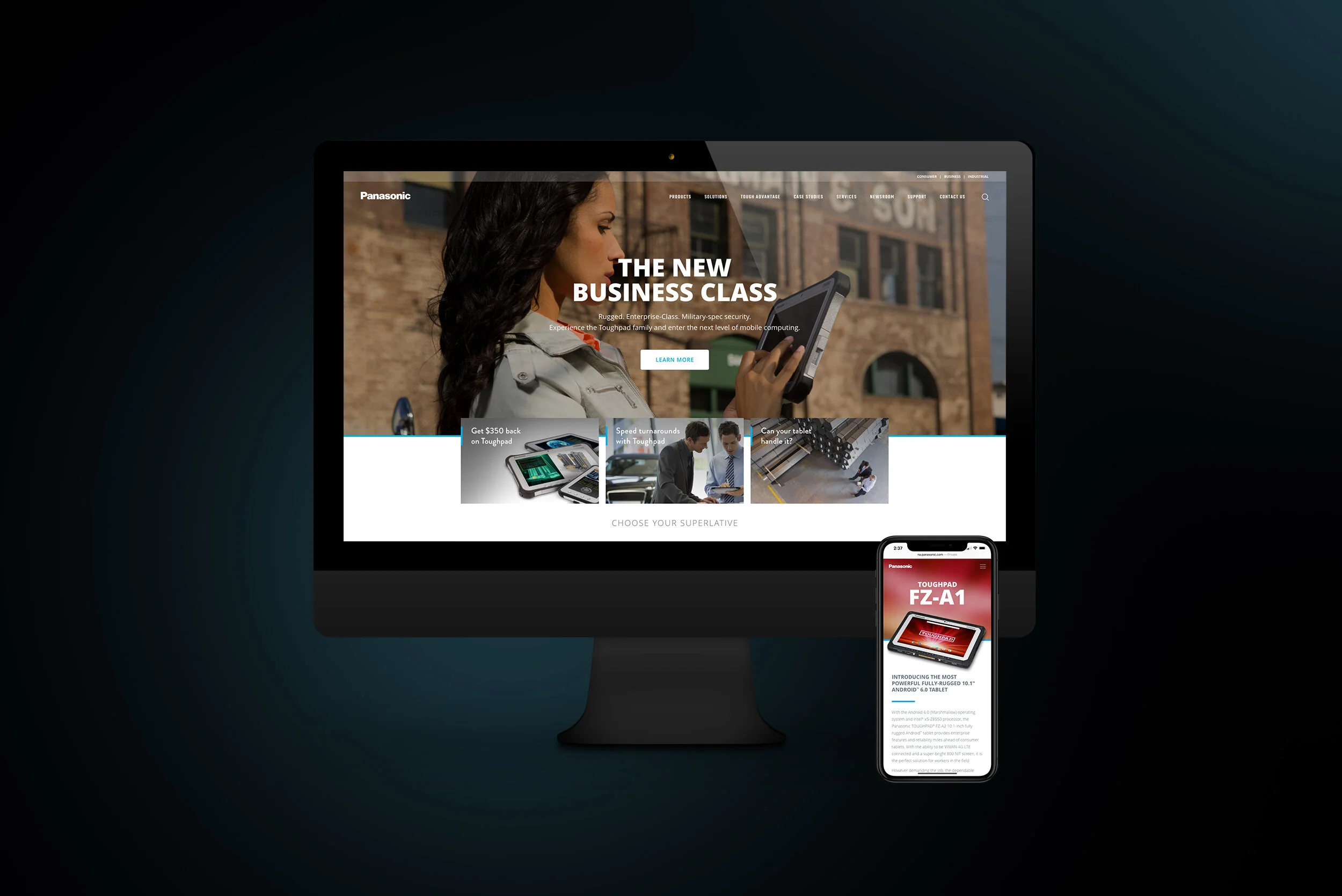  We developed a contemporary and more responsive design that set the visual guidelines for online branding and materials moving forward. 