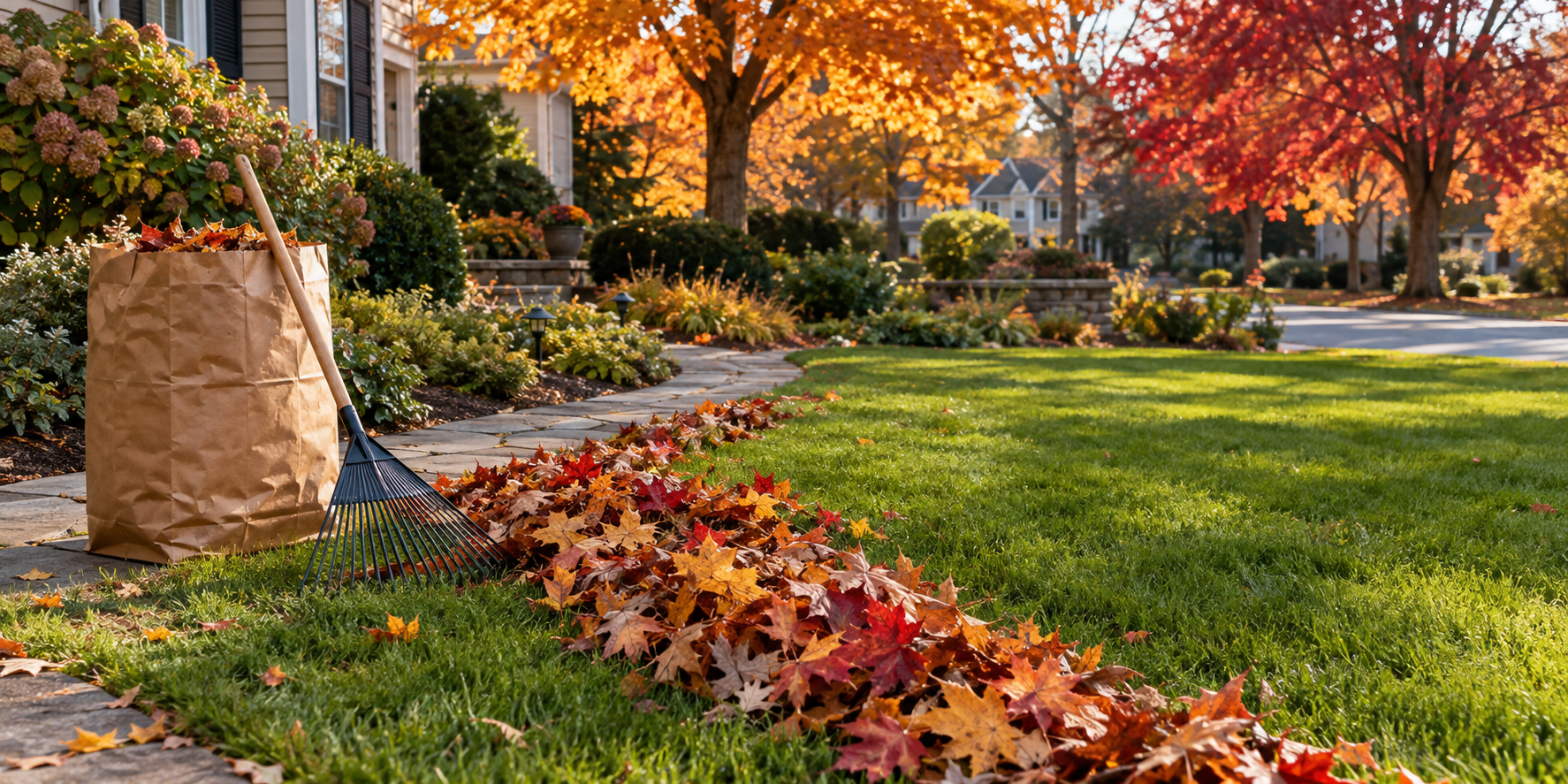 Fall Leaf Cleanup: How to Protect Your Lawn Before Winter