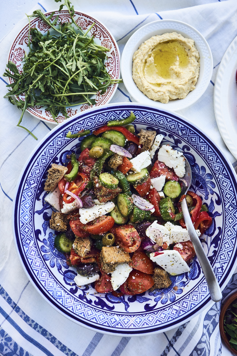 Cretan salad — STORY ABOUT FOOD