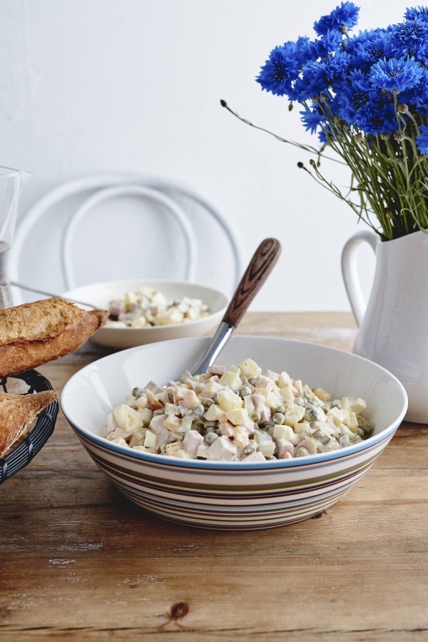 My potato salad. Or. Russian salad