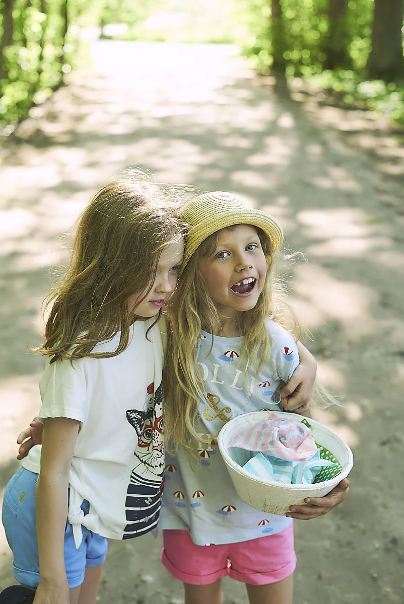 Horses, cherries, and a bit of pink