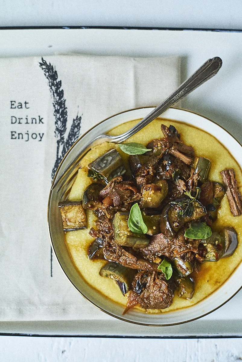 Late summer beef casserole