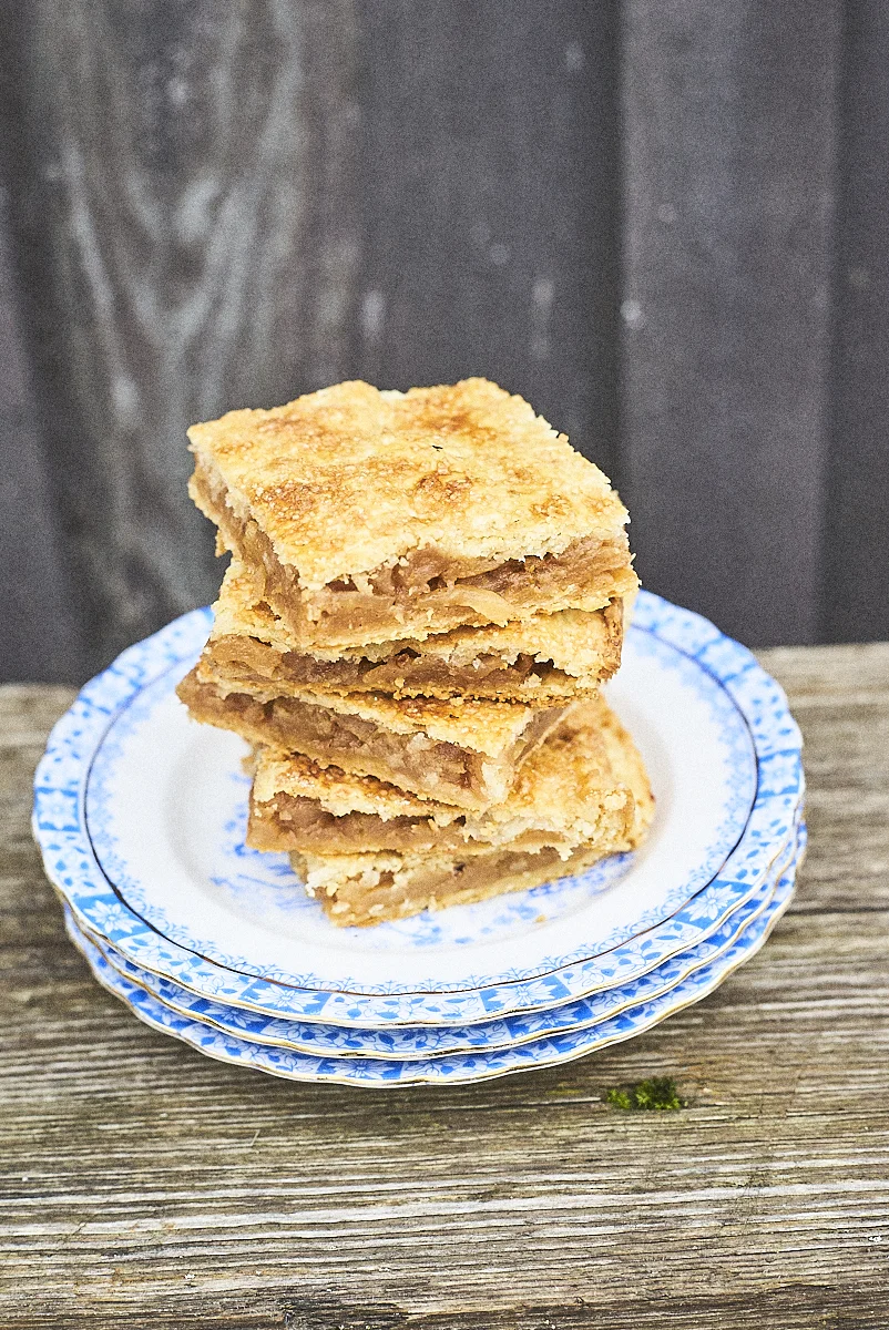 My childhood apple flatbread