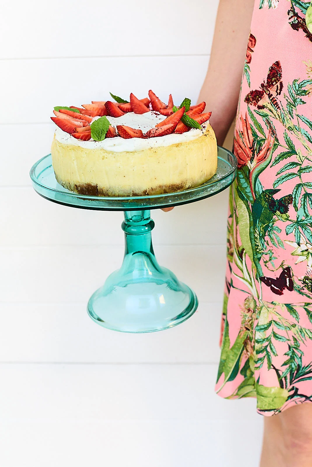 White chocolate cheesecake