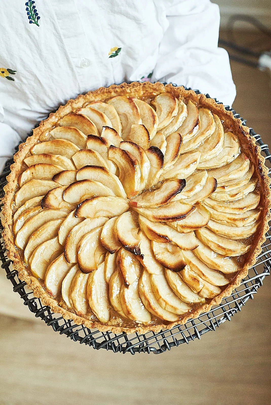 tarte aux pommes d'hier