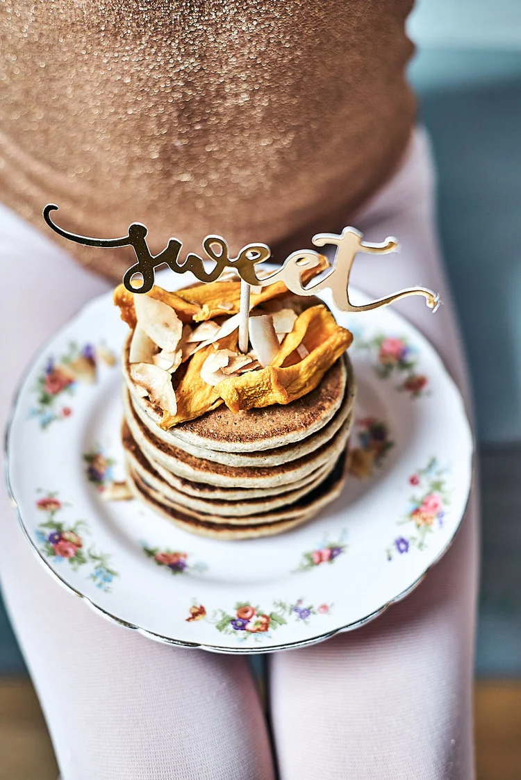 Amaranth pancakes