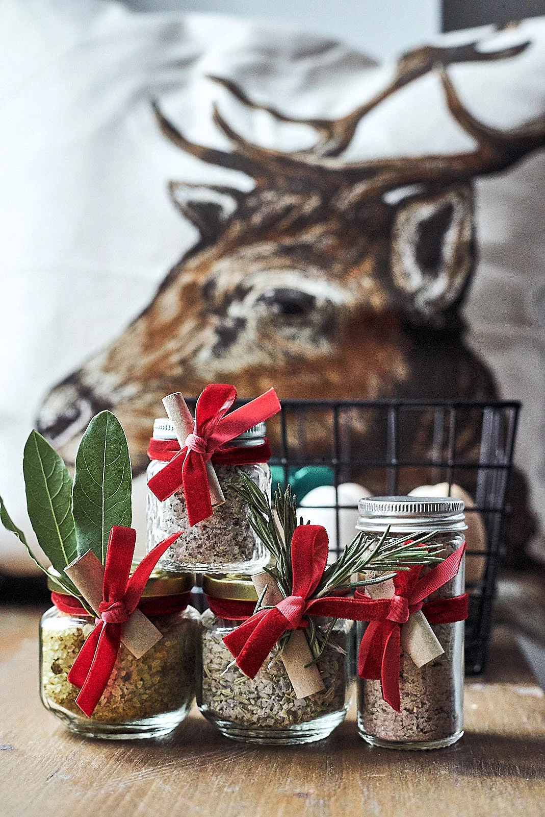 Edible gifts. Flavored salt