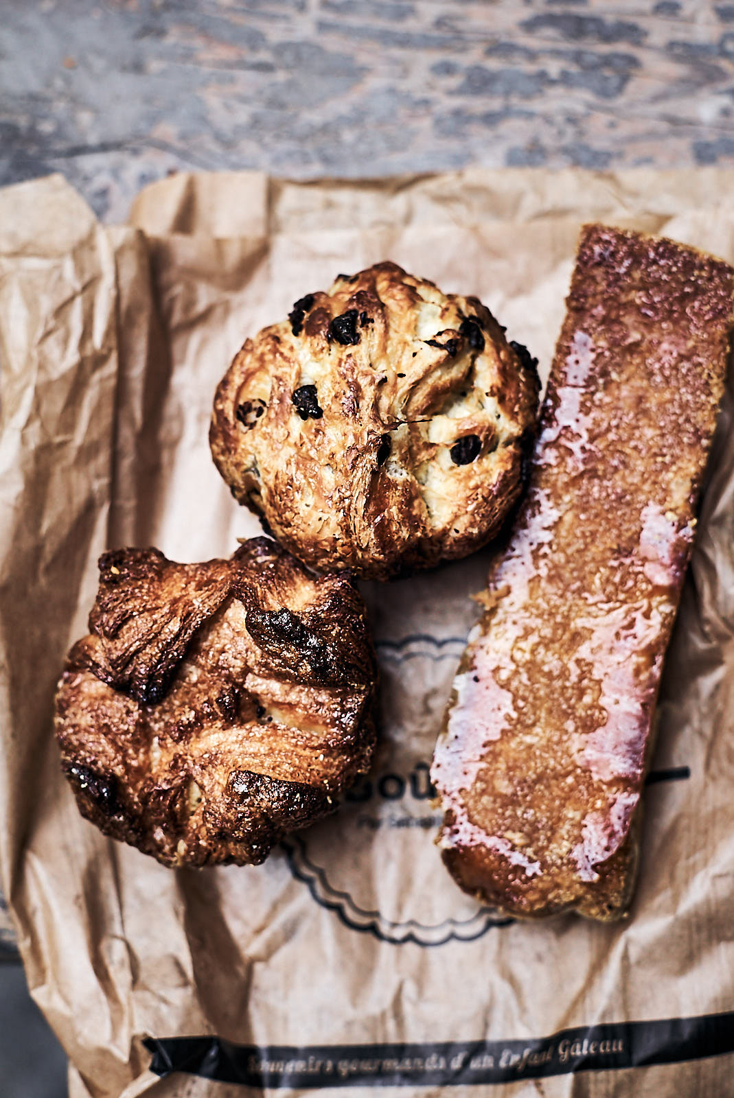 pastries and bread. lyon