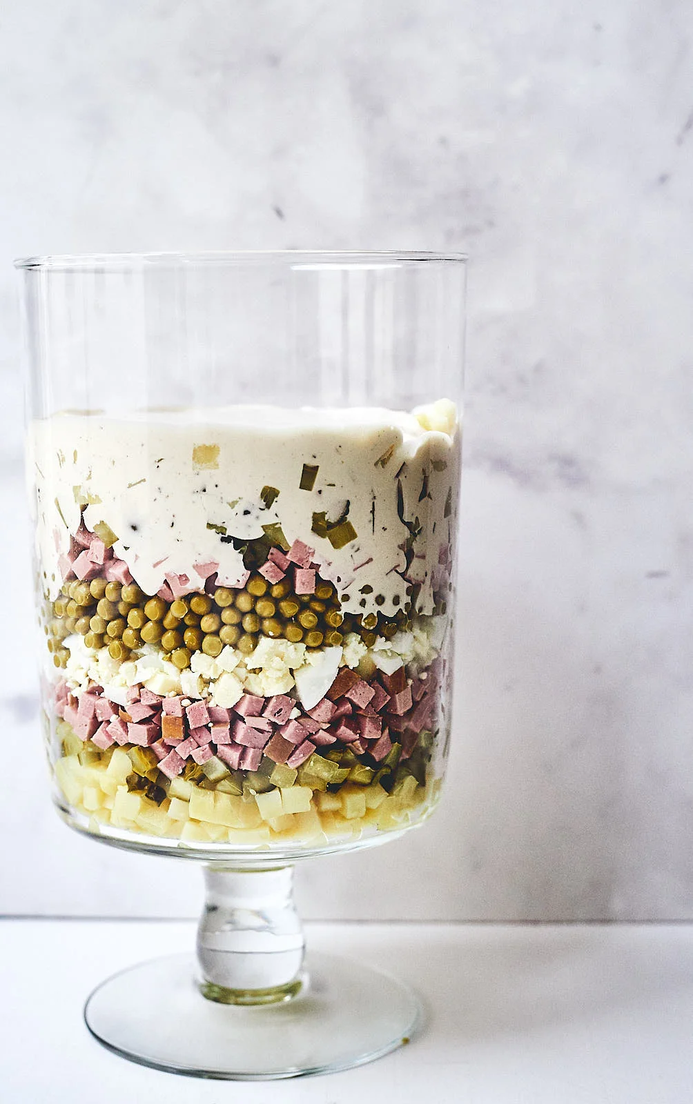 My potato or Russian salad