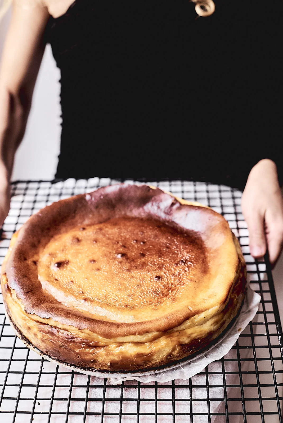 Basque cheesecake