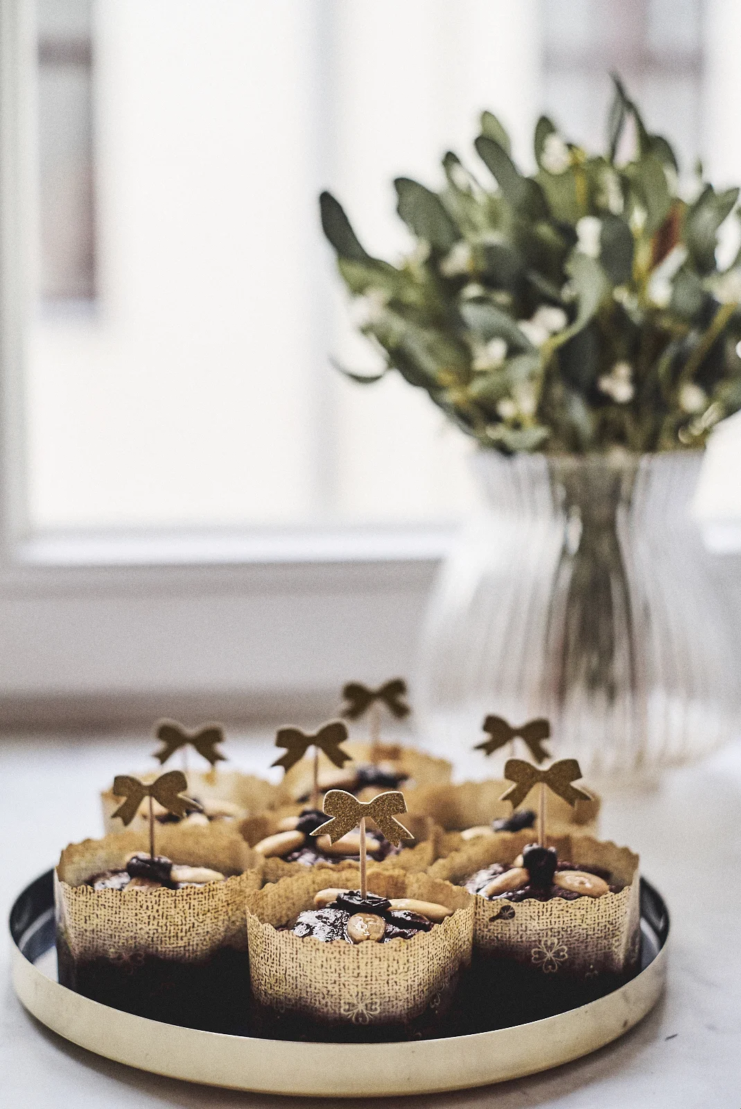 Brownie-like muffins