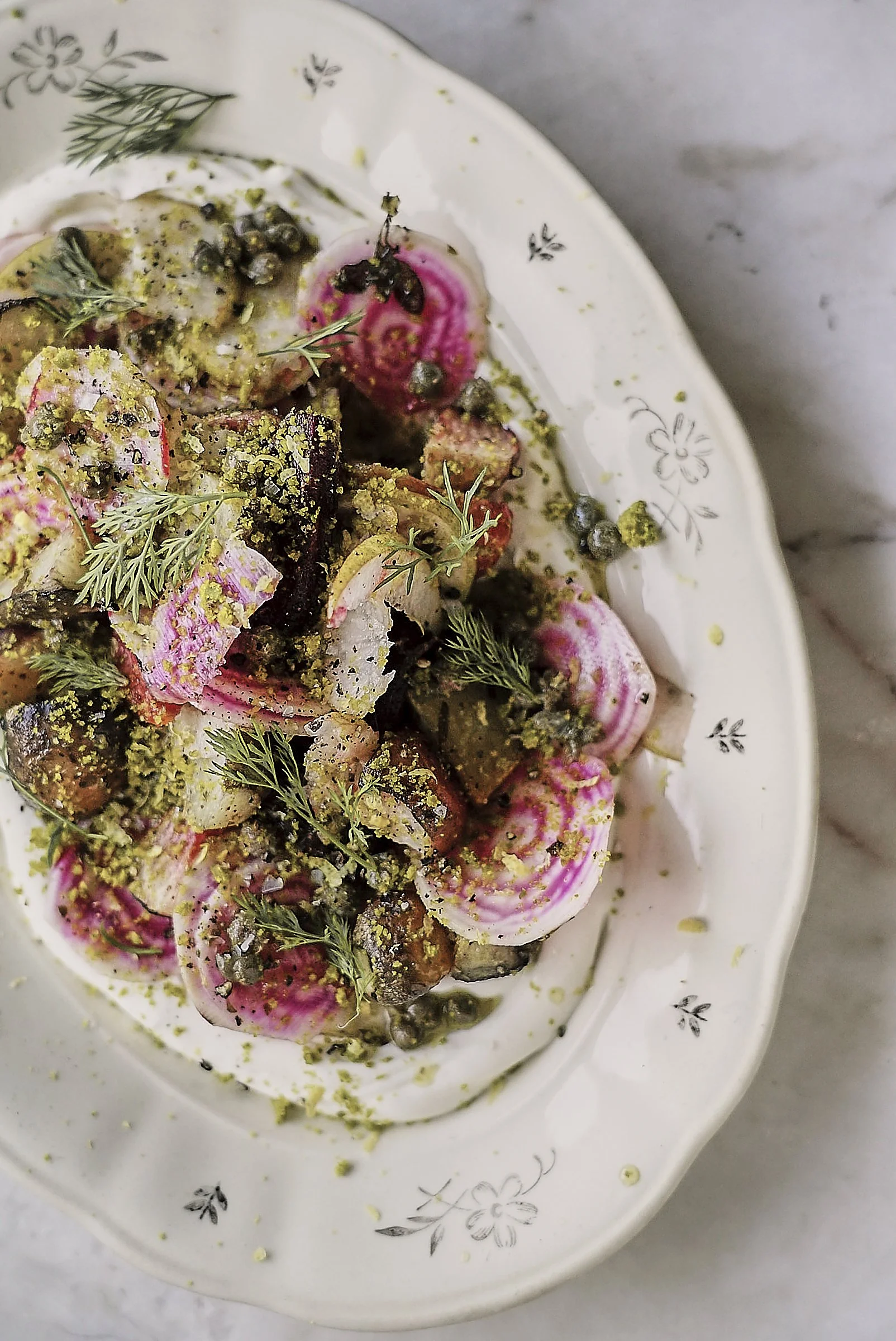 Beetroot and sour cream