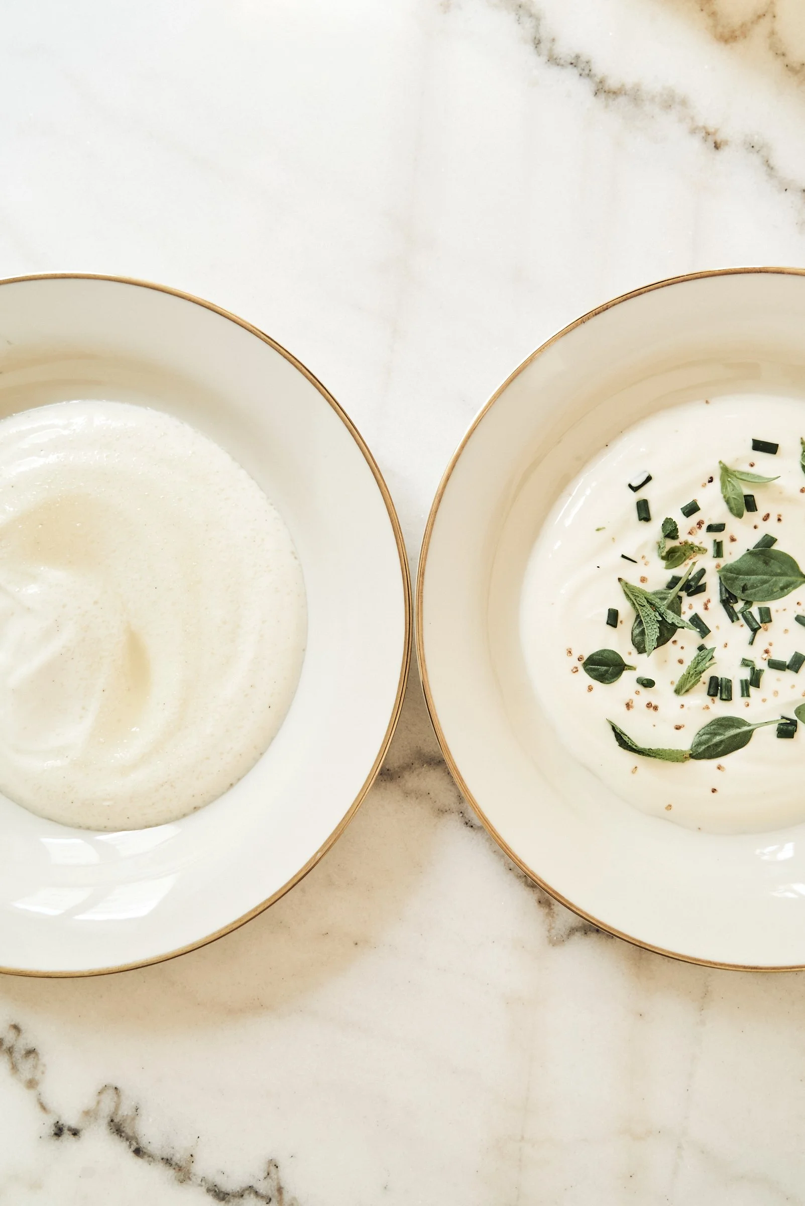 Fromage frais as it was served to us