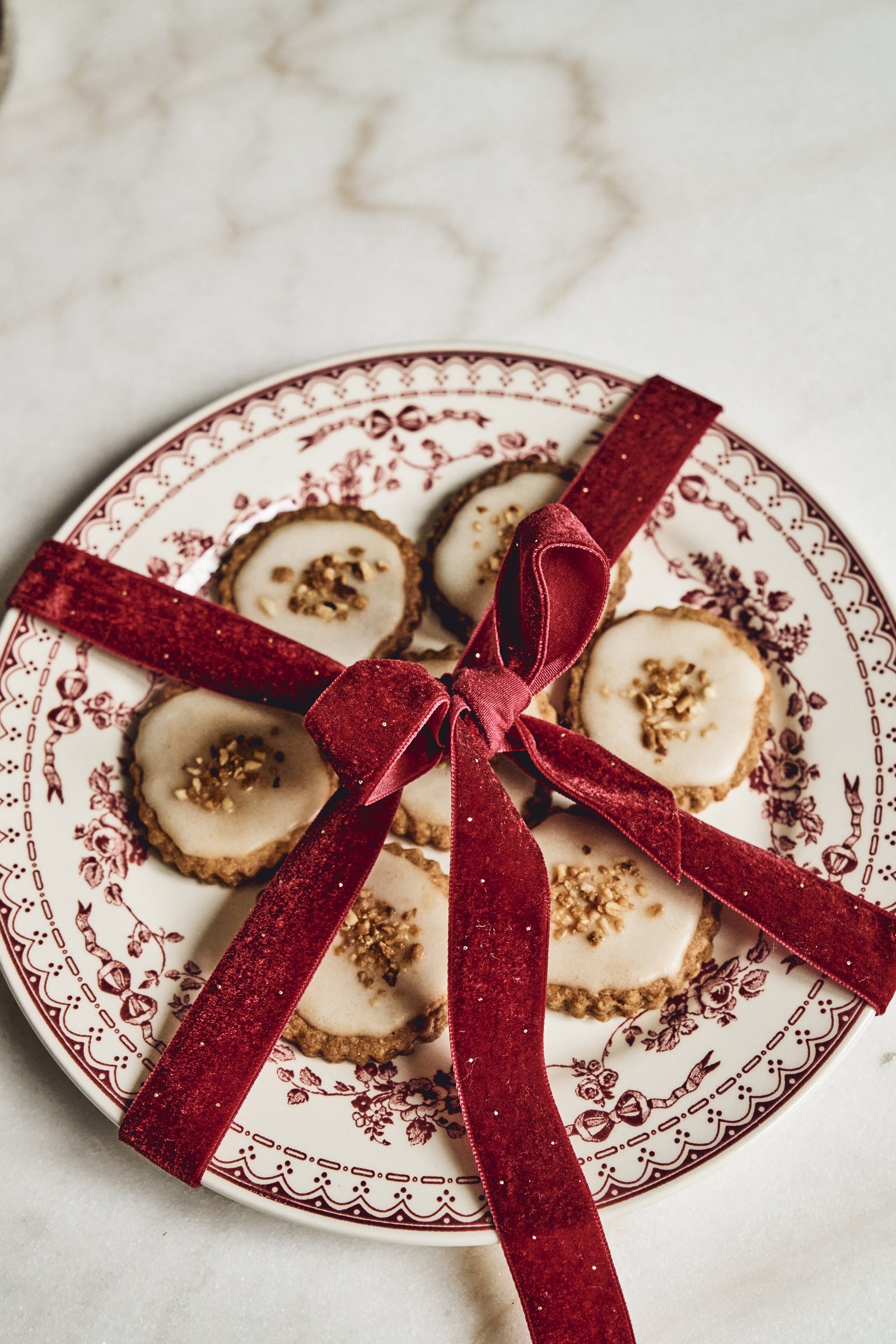 orange christmas cookies