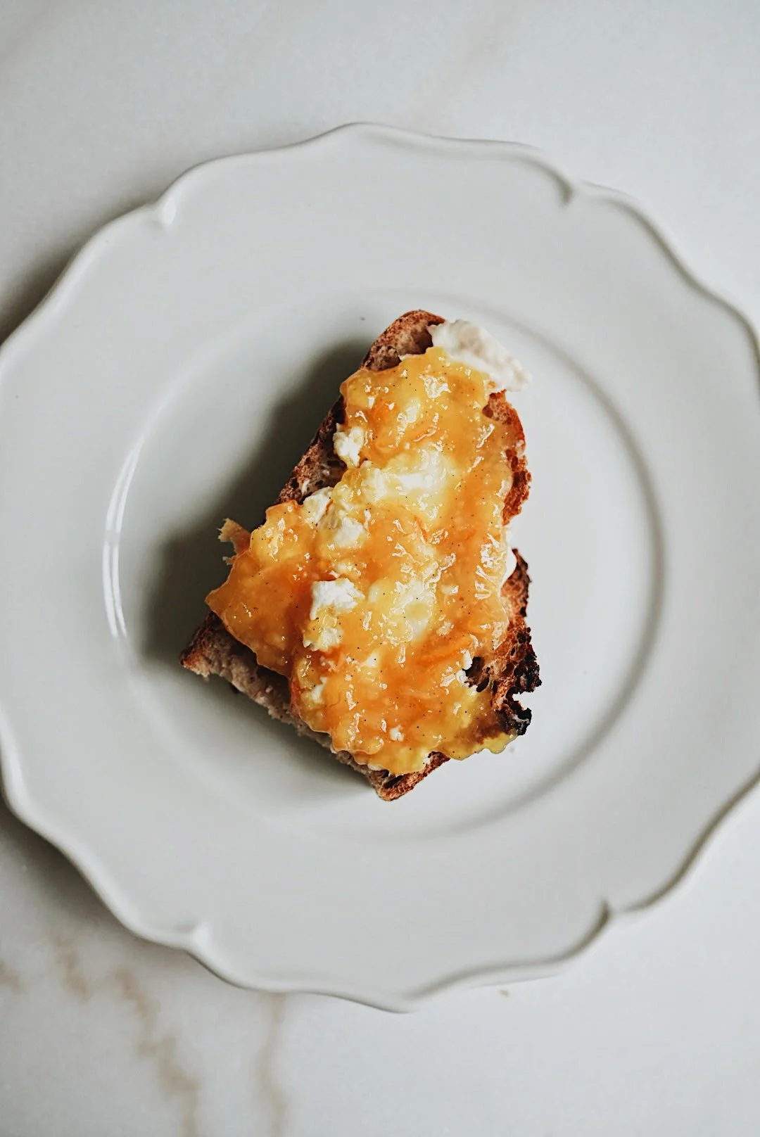 Vanilla orange jam (and cognac, perhaps)