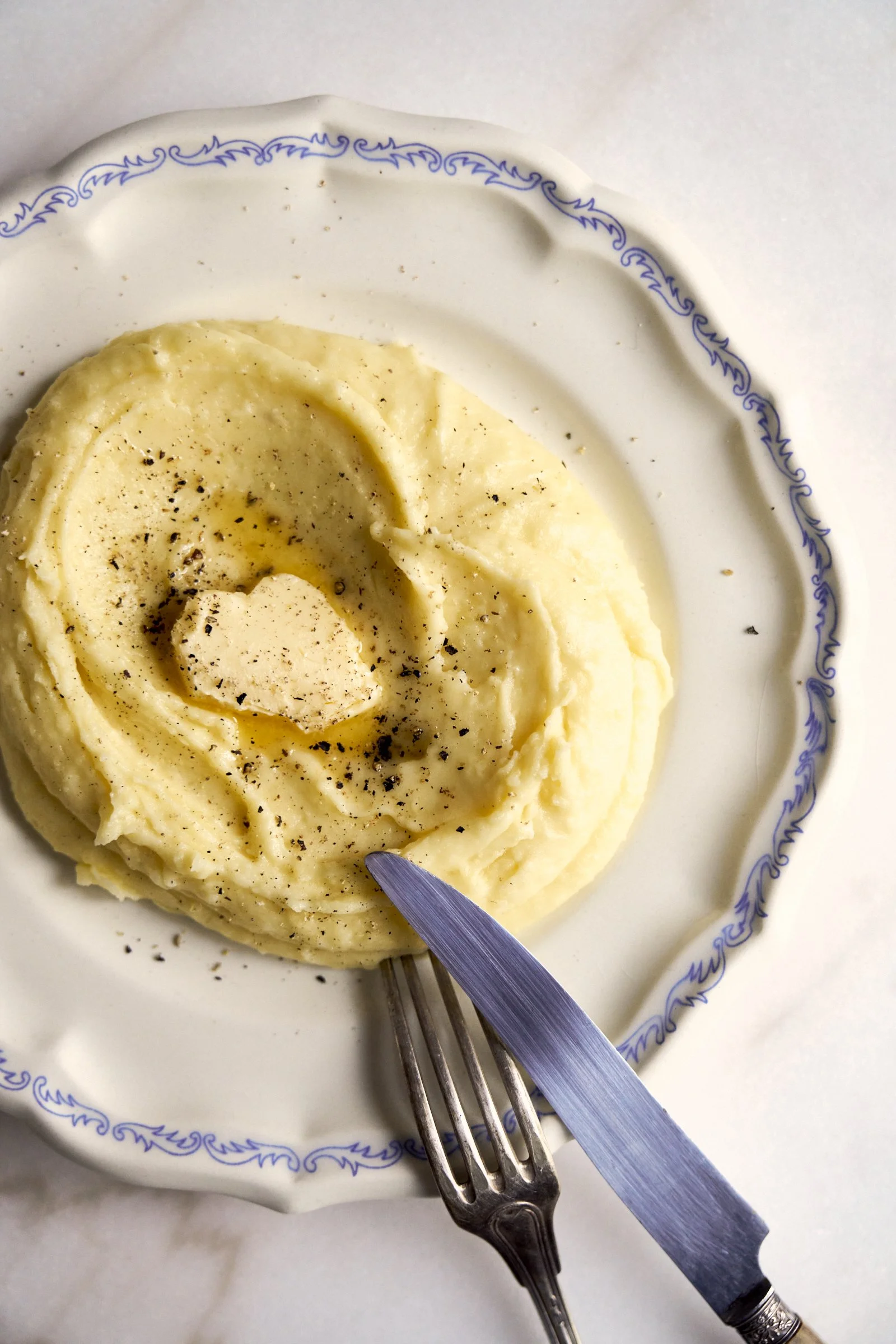 Potato mash with cheese