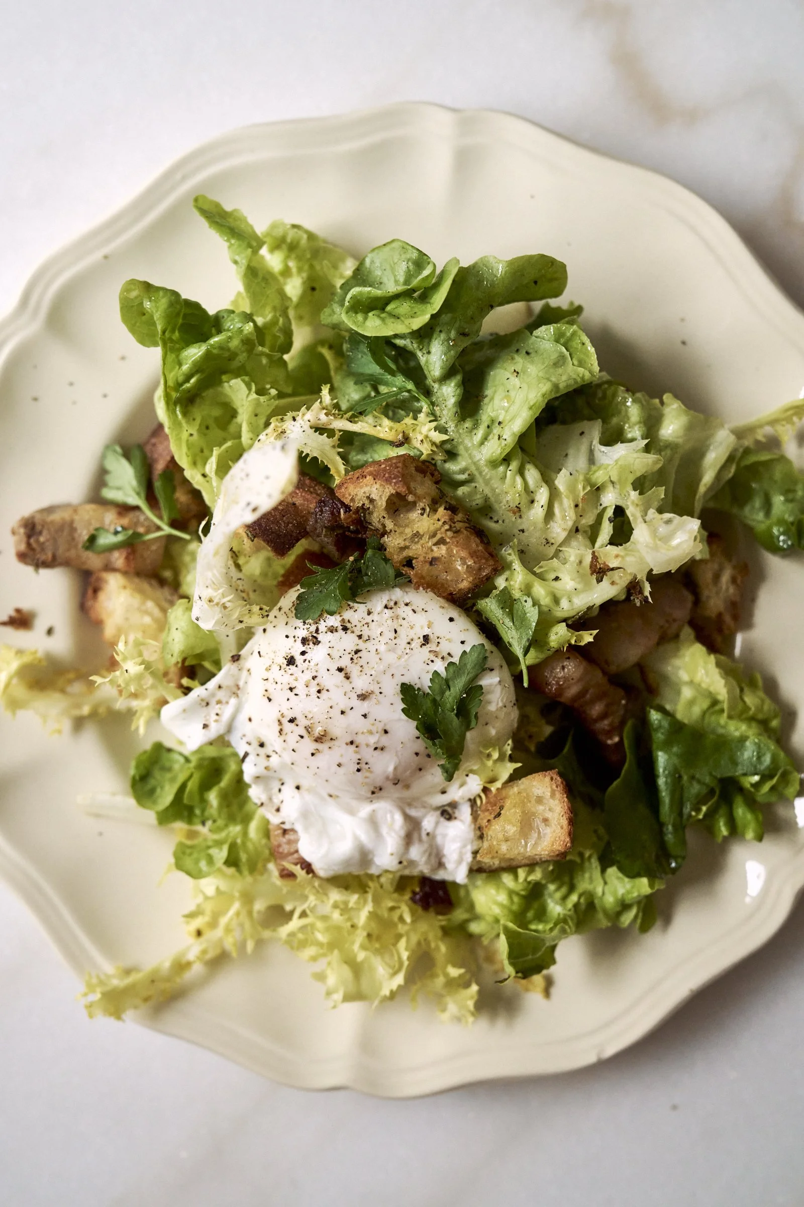 Lyonnaise salad