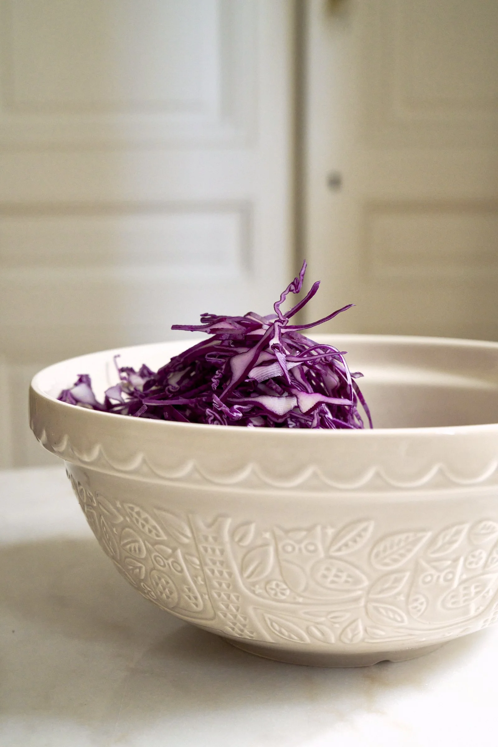 Simple vinegar cabbage