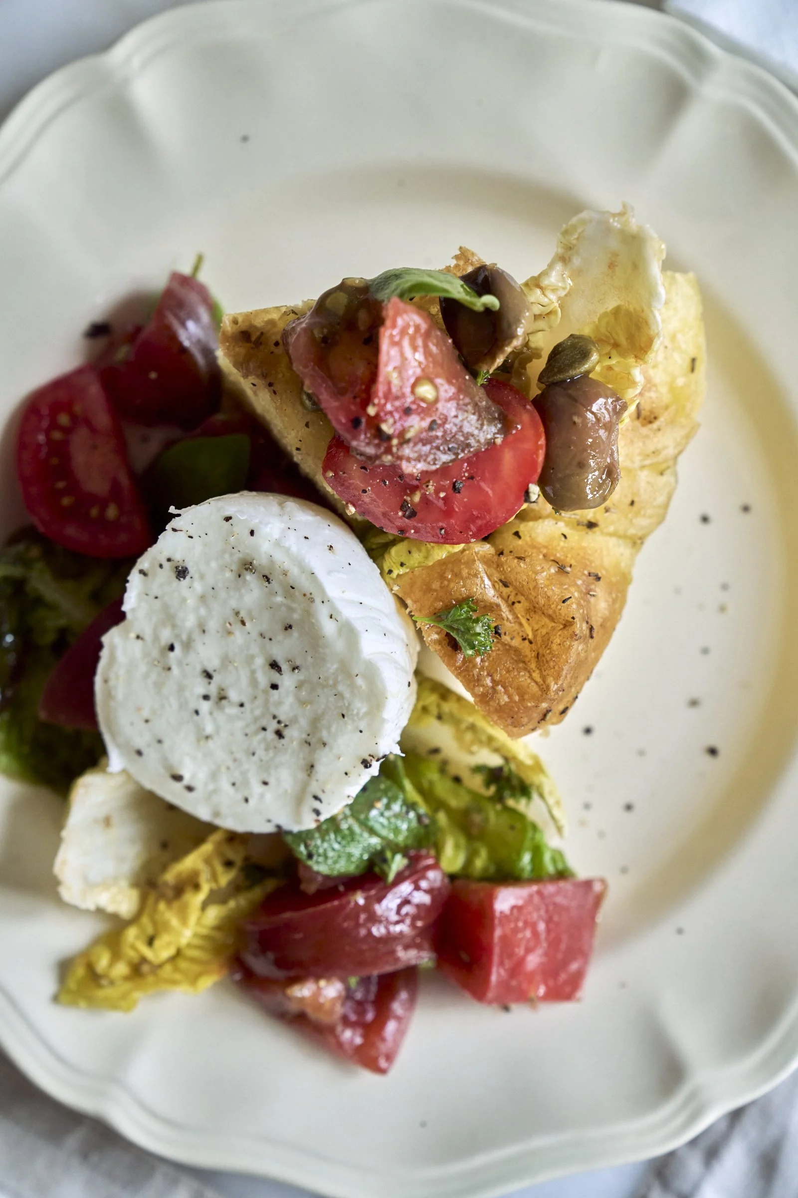 Terrason foccaccia dinner plate 