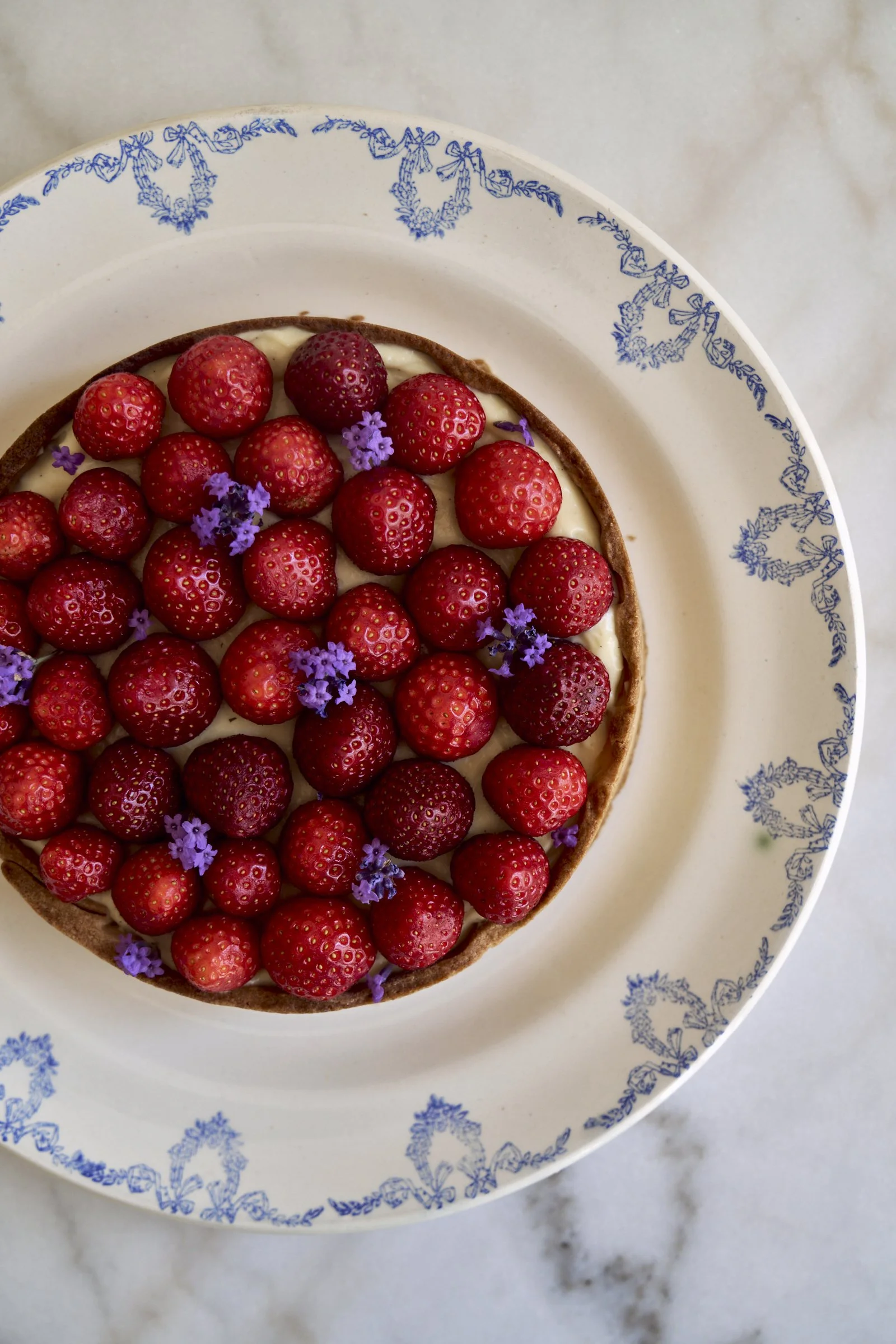 Tarte aux fraises