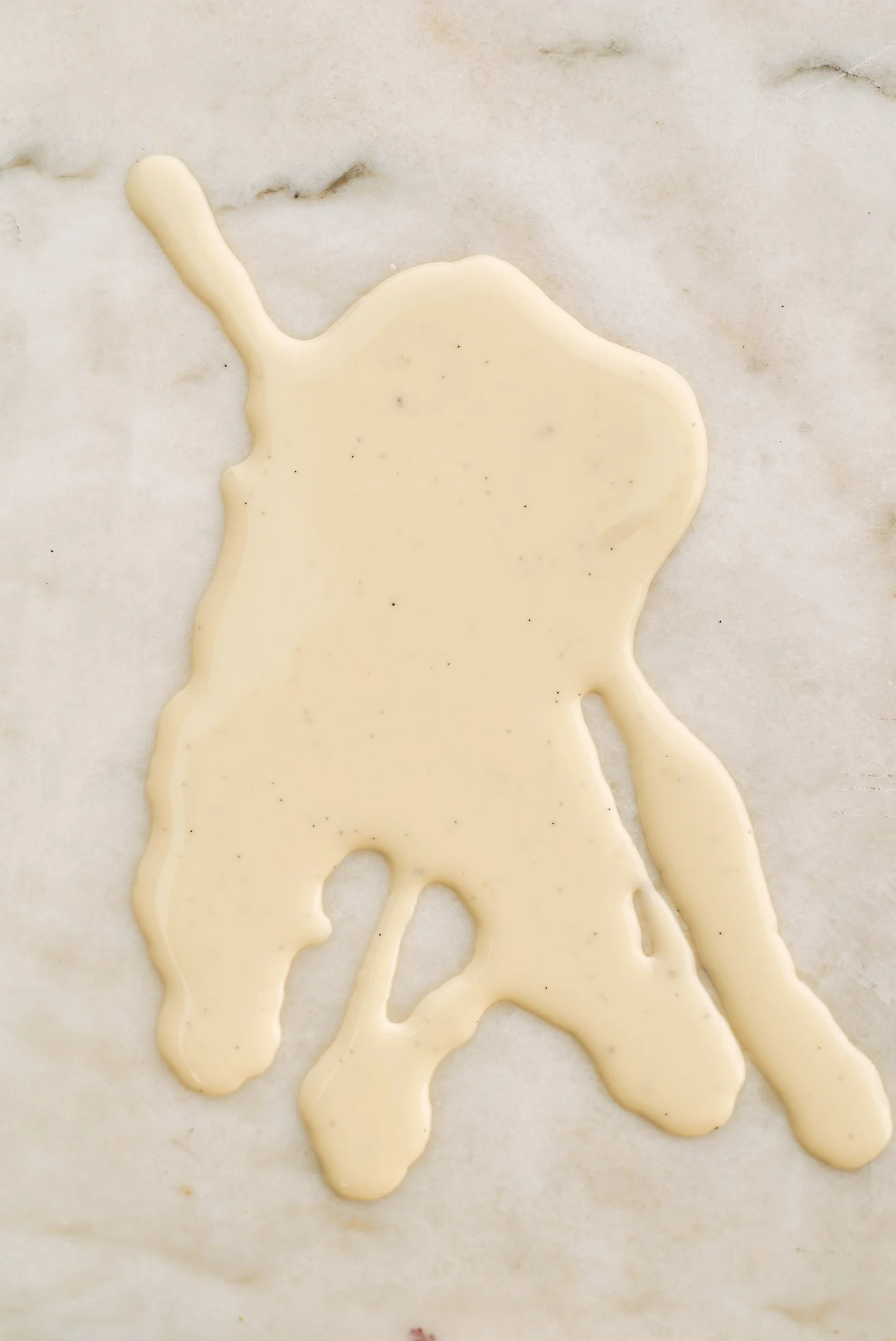 Simple vanilla sauce or crème anglaise