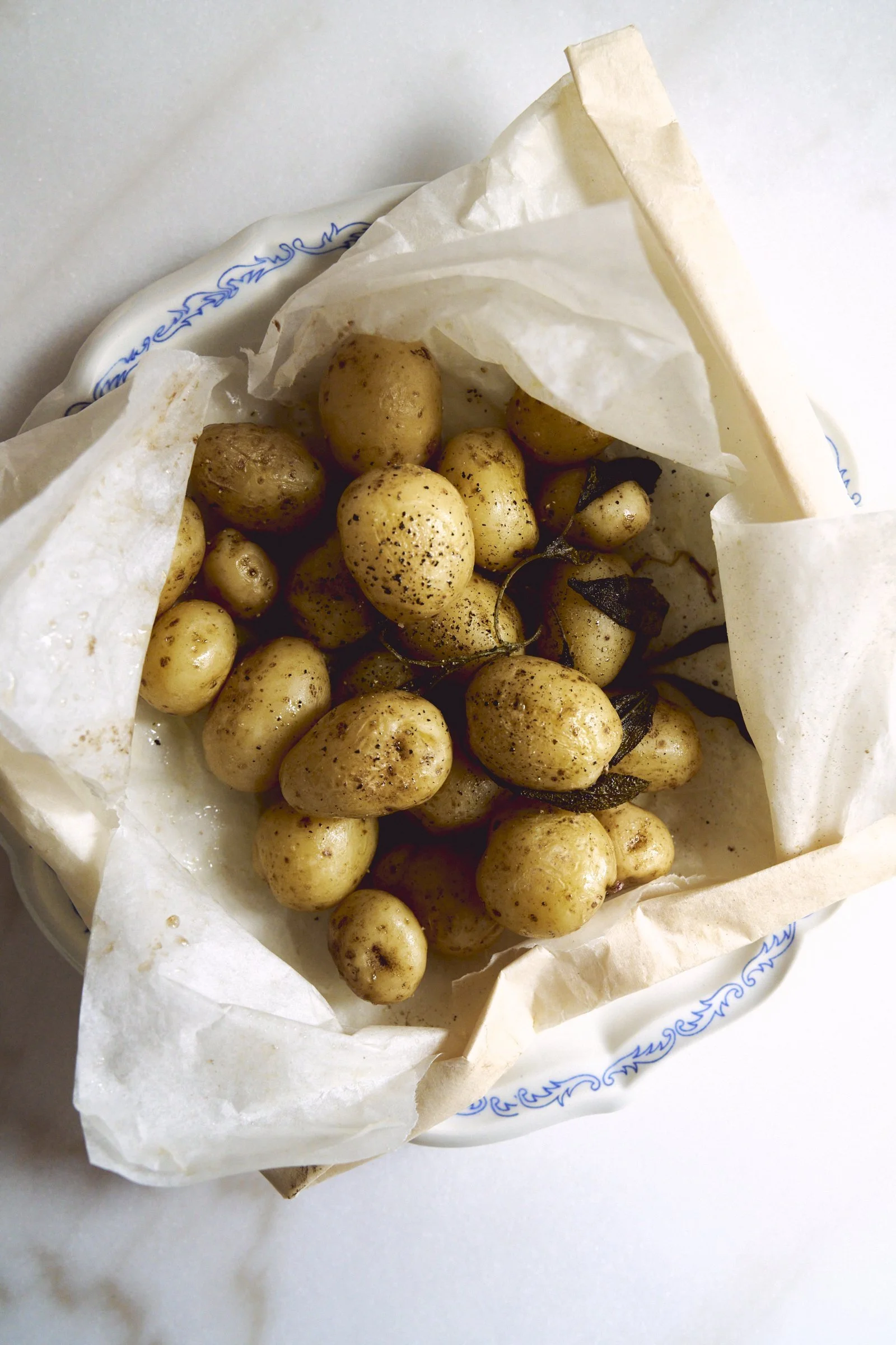 Potatoes en papillote