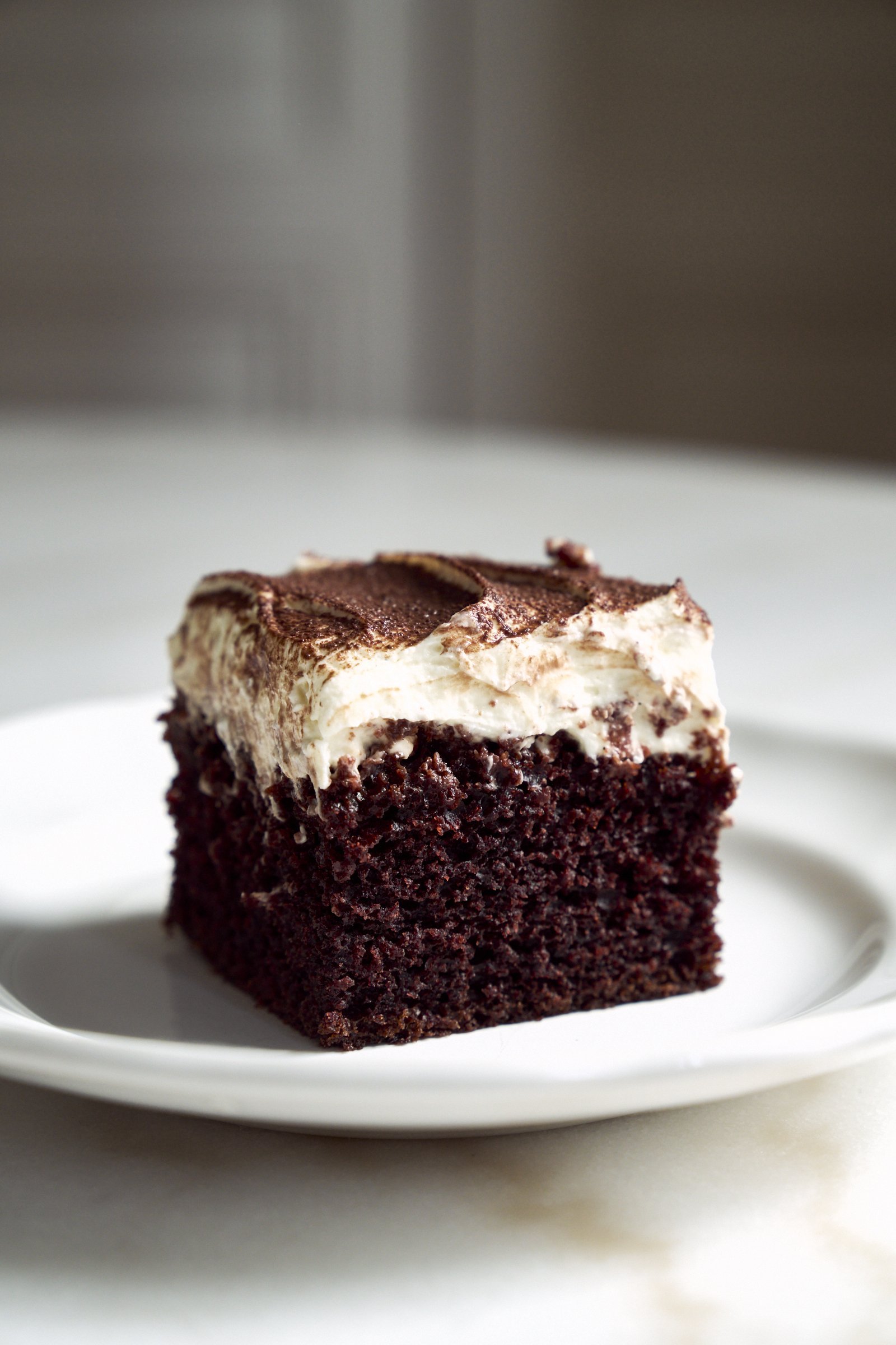 Simple chocolate and cheese slices