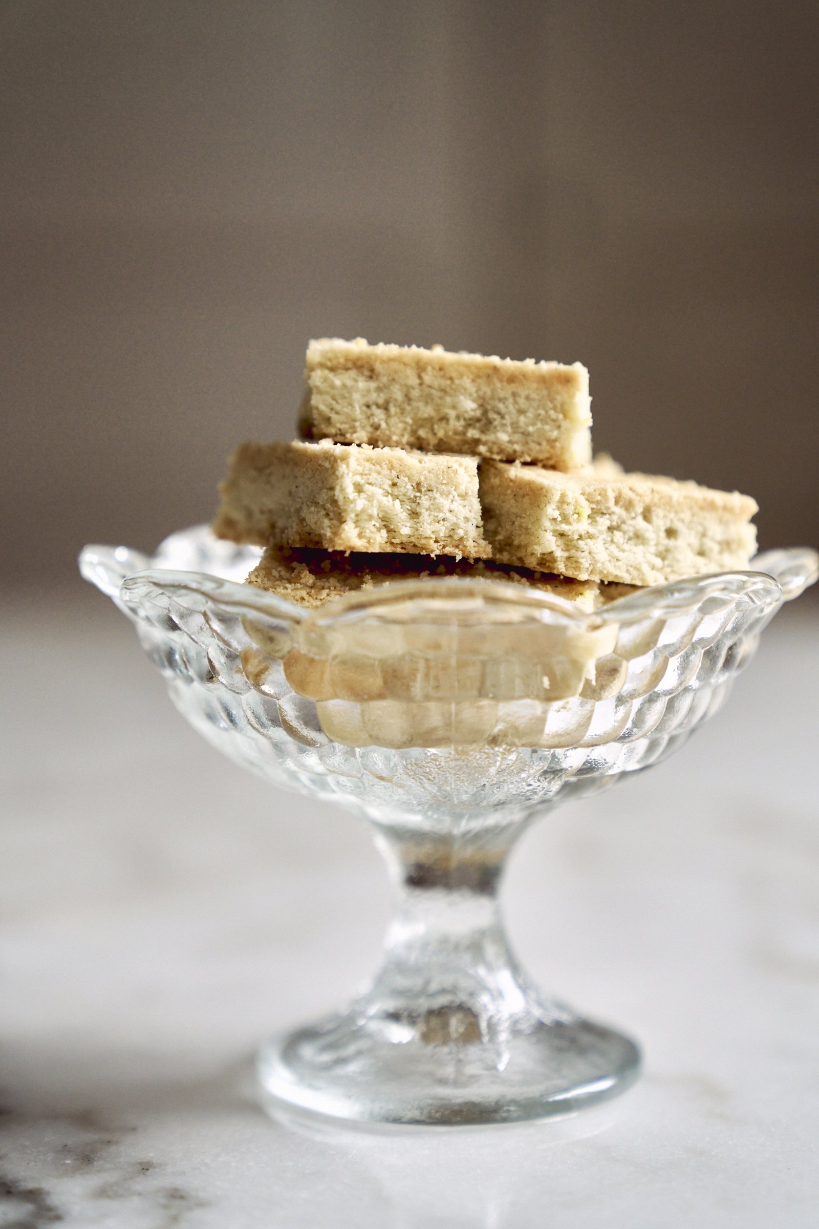 Camomille and vanilla shortbreads