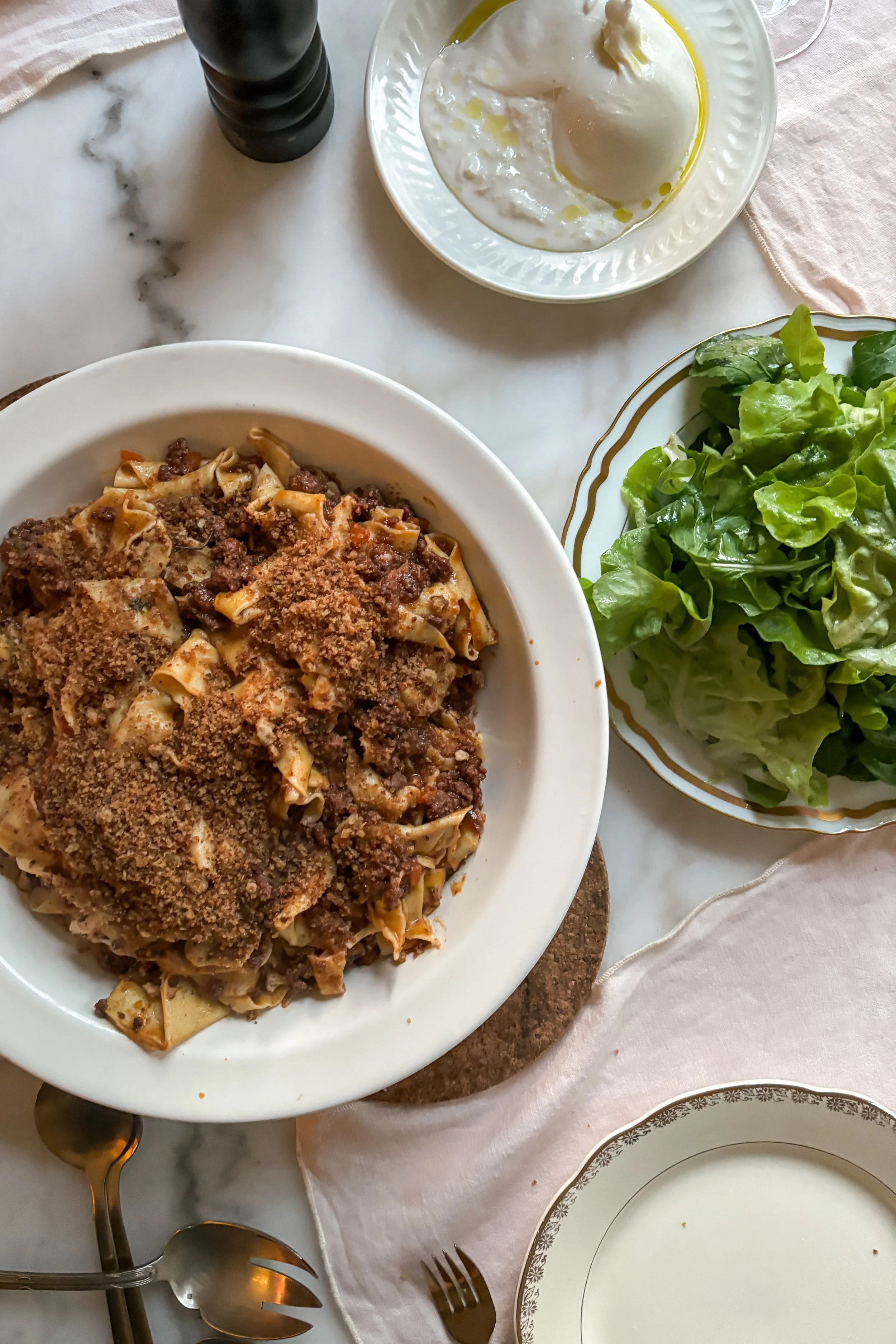 Beef Ragu with Fresh Pappardelle