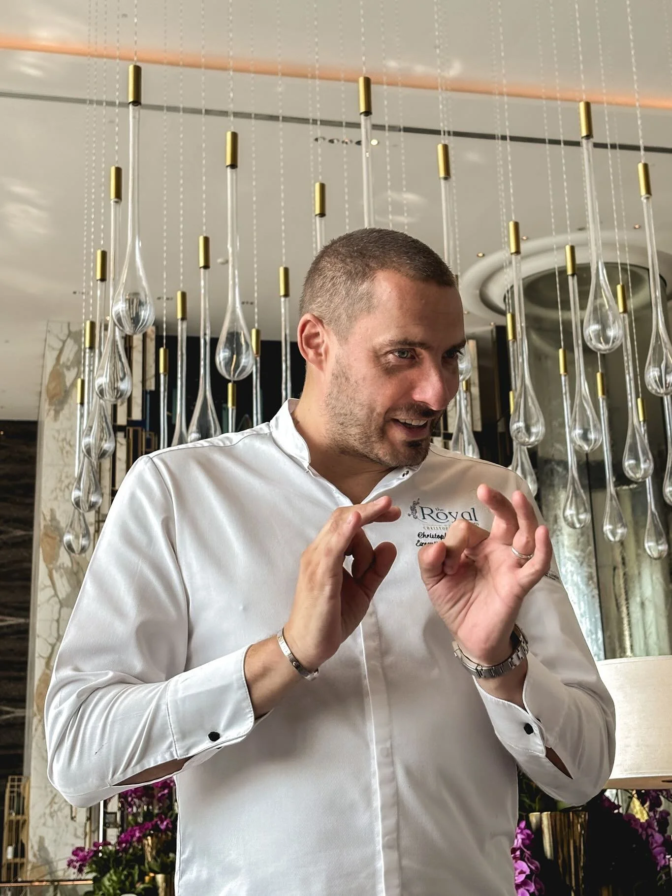 One would think you&rsquo;d just go to have breakfast. But not in Dubai, and certainly not at @atlantistheroyal . Never. Here, breakfast is a journey &mdash; a voyage, if you will &mdash; through tastes, textures, countries, stories, and sensations.
