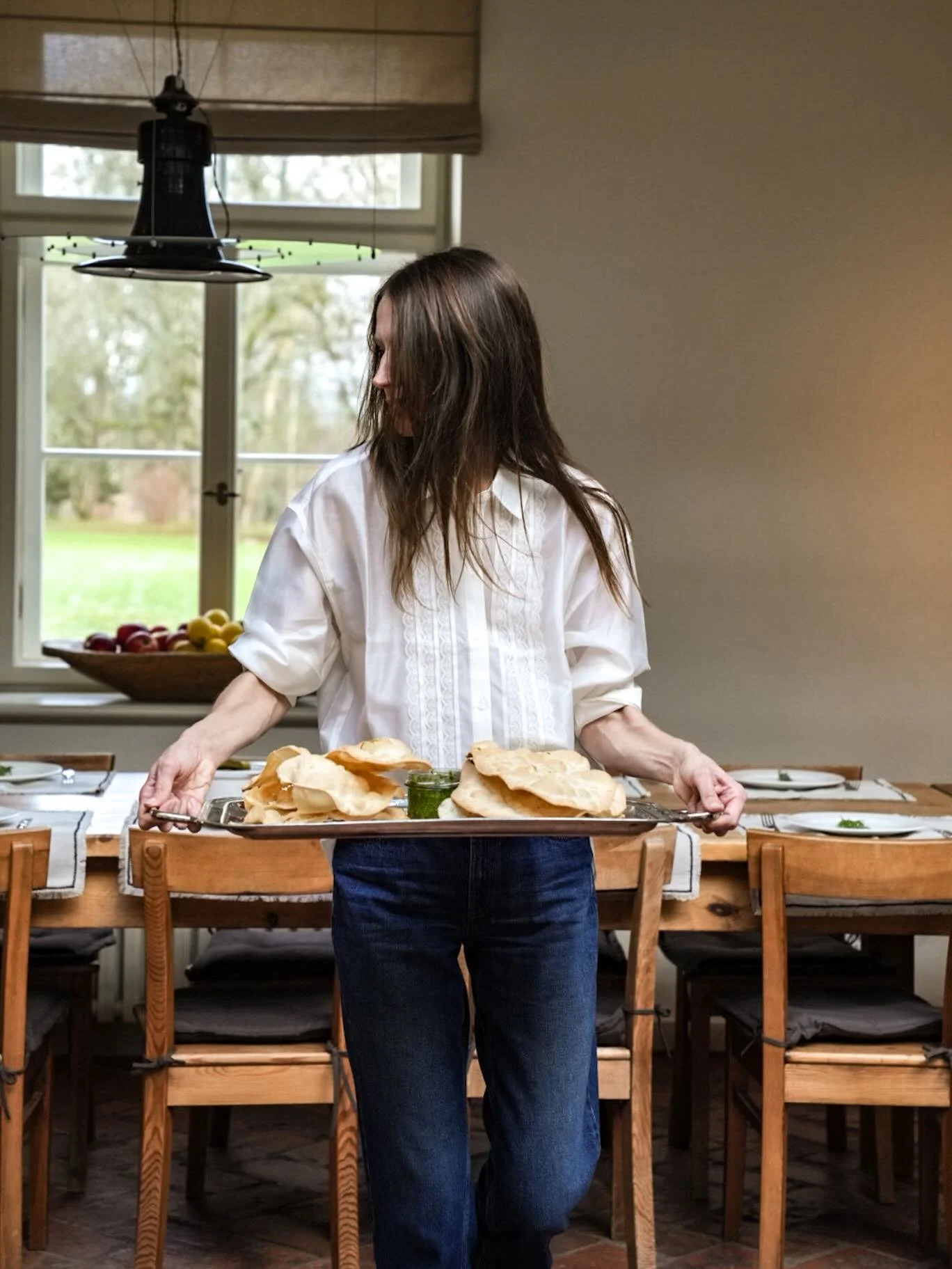 Six recipes cooked, thirteen dishes eaten, many glasses of champagne, cider and wine enjoyed, much laughter shared, and countless steps taken around the manor &mdash; I can say that we have safely stepped into Christmas.
My students are fast learners