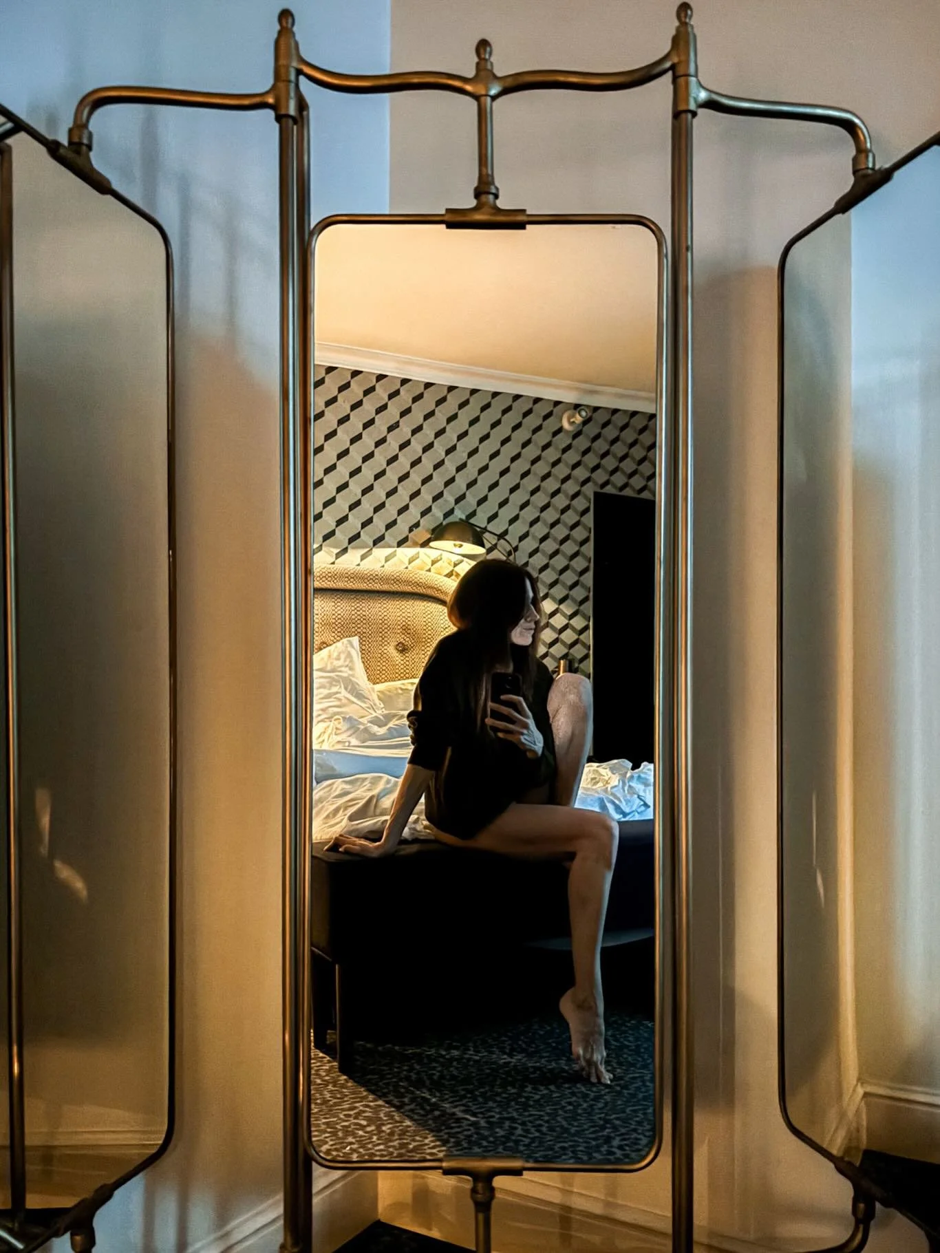 Once again, I opened the door on the corner of Rue Henry Monnier and Rue Victor Mass&eacute;, stepping into the tiny lobby of one of my favourite hotels in Paris, escaping the world for a three-day rendezvous with myself.

The room, as always, was wa