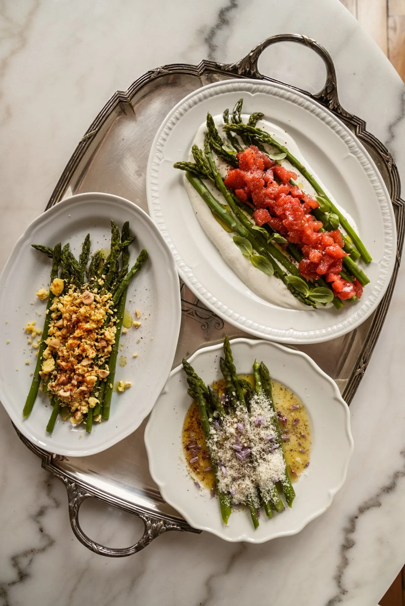 Three-way asparagus