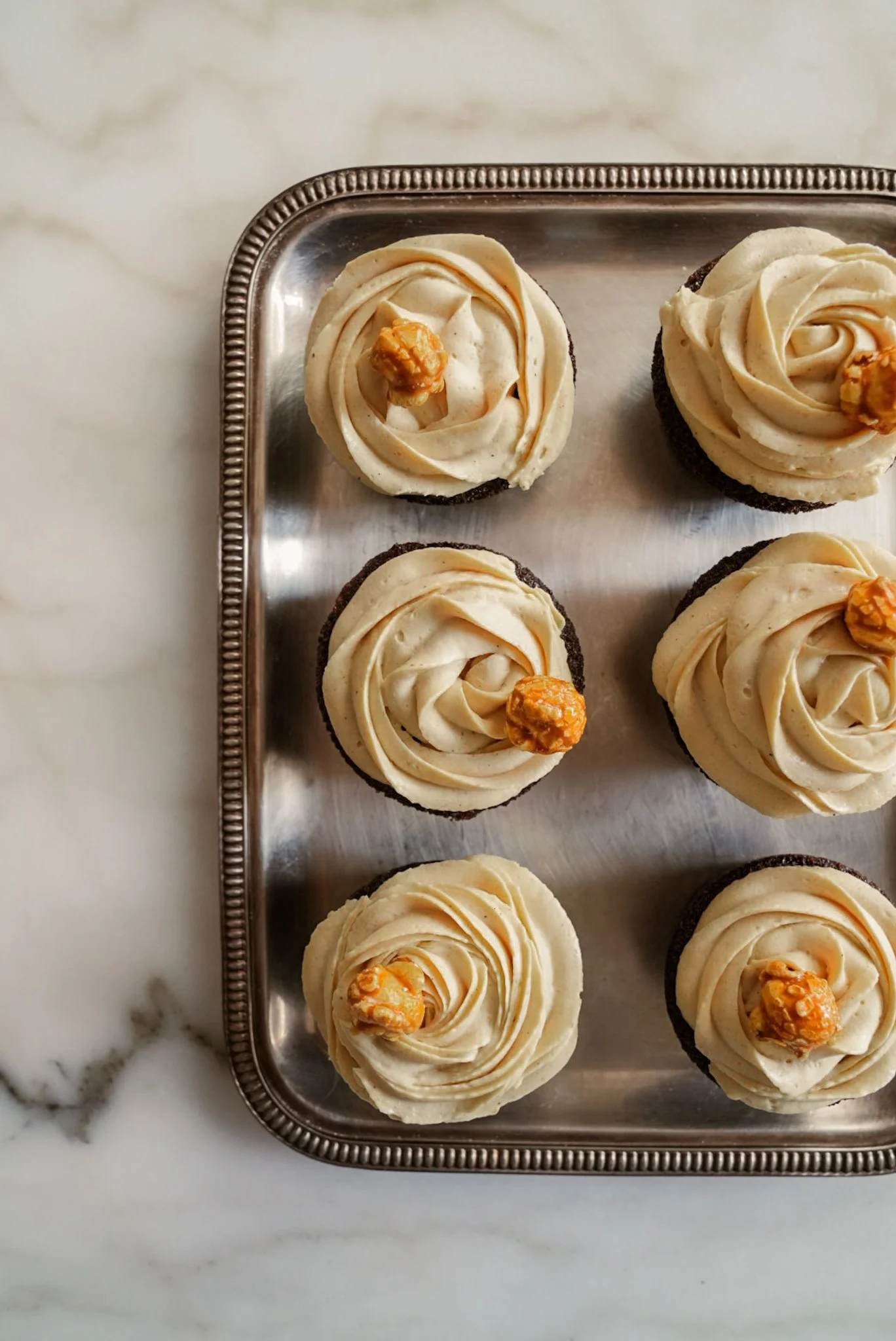 Chcolate and peanut butter cupcakes