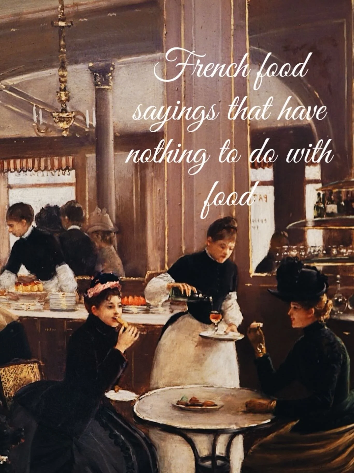 Food is religion in France. The religion may take many forms and meanings, but it is a religion nonetheless. Or at least something sacred to be celebrated. Some people go to church; for others, a meal is their church. For some, it is both.

It is no 