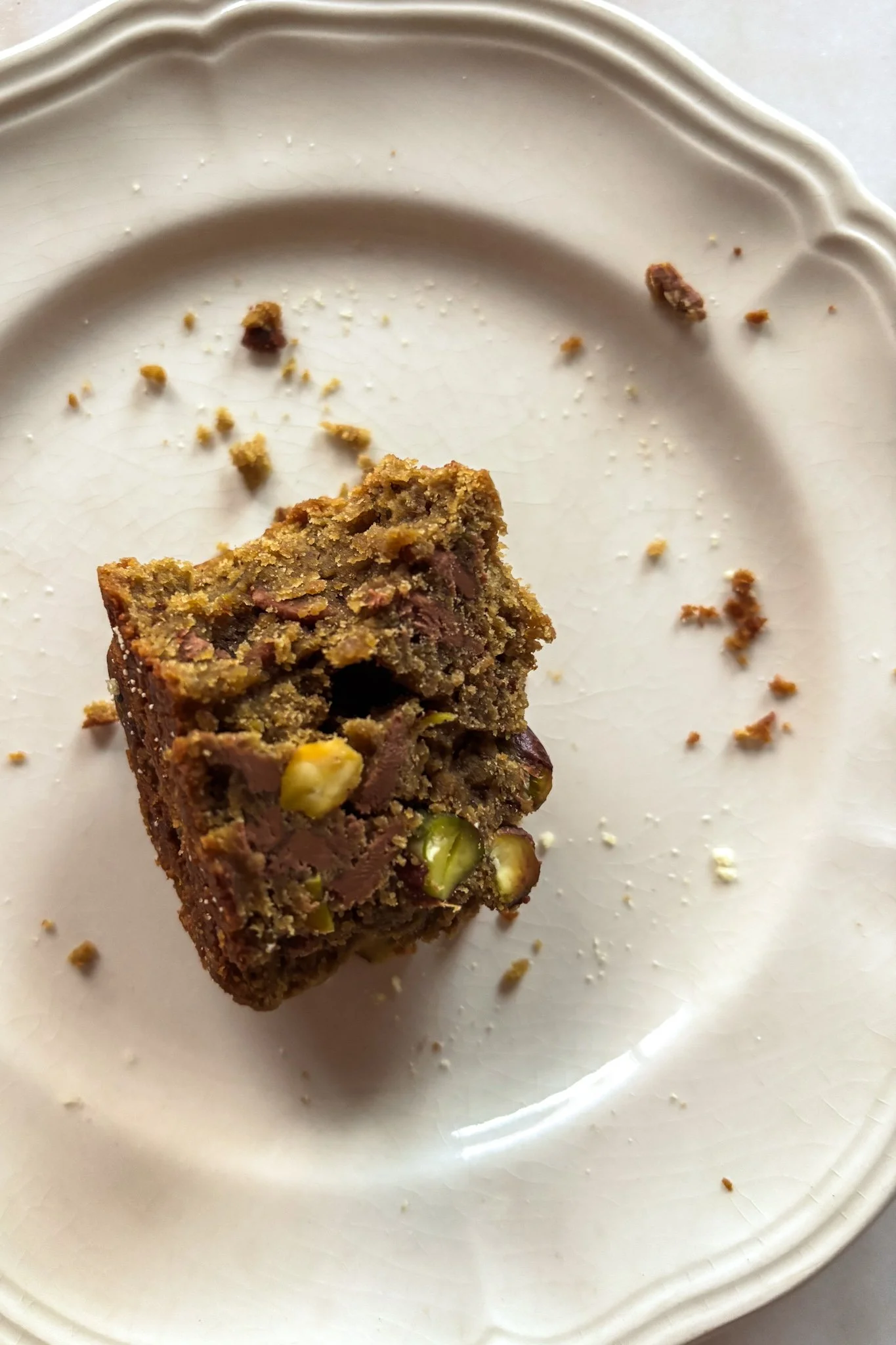  Pistachio and chocolate cookie from Puffy Paris 