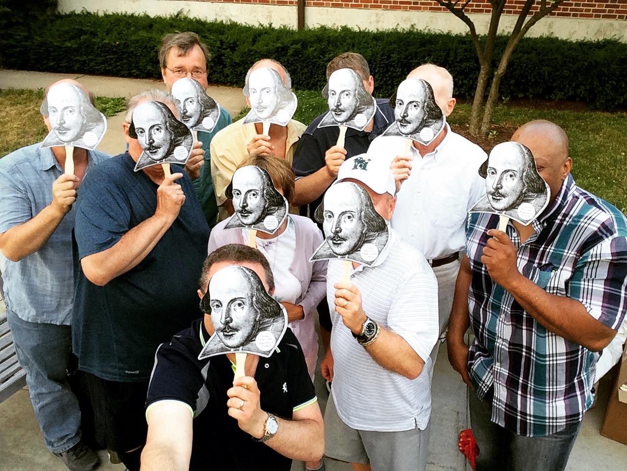 We stand behind the Bard with all that we have got to give!