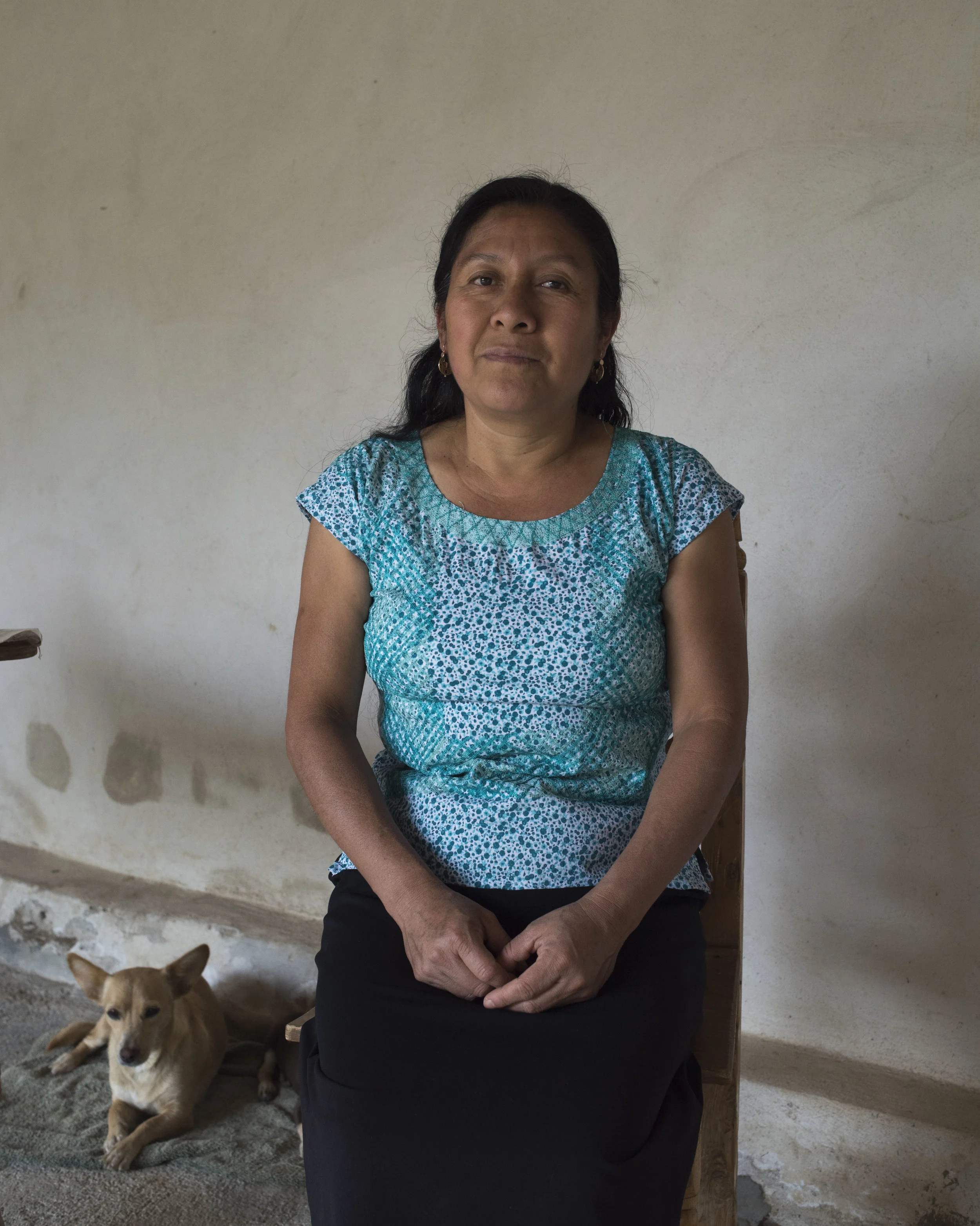 Enedina Gonzalez Alavez, Teotitlan, OAX.