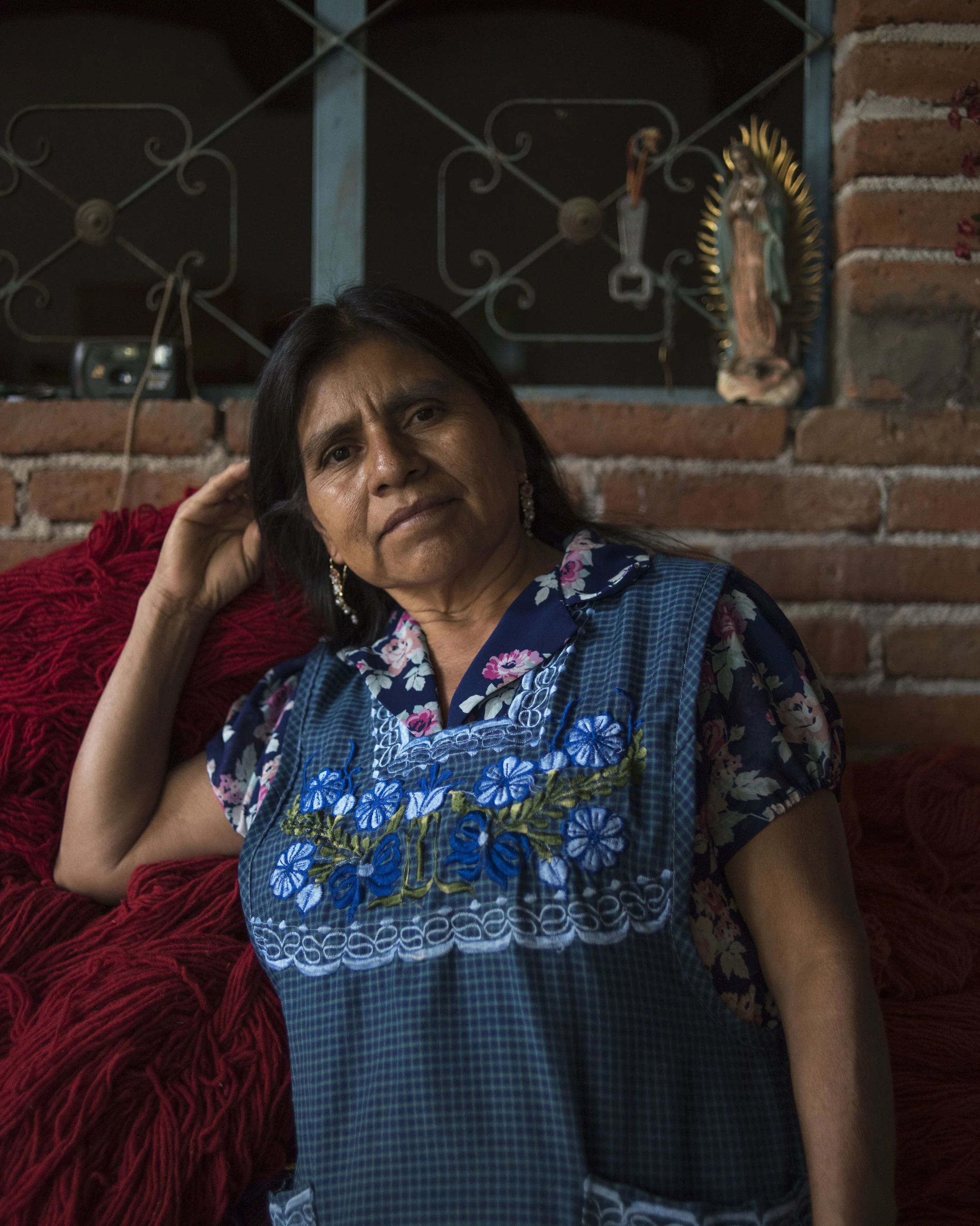 Antonia Martinez Hernandez, Teotitlan, OAX.