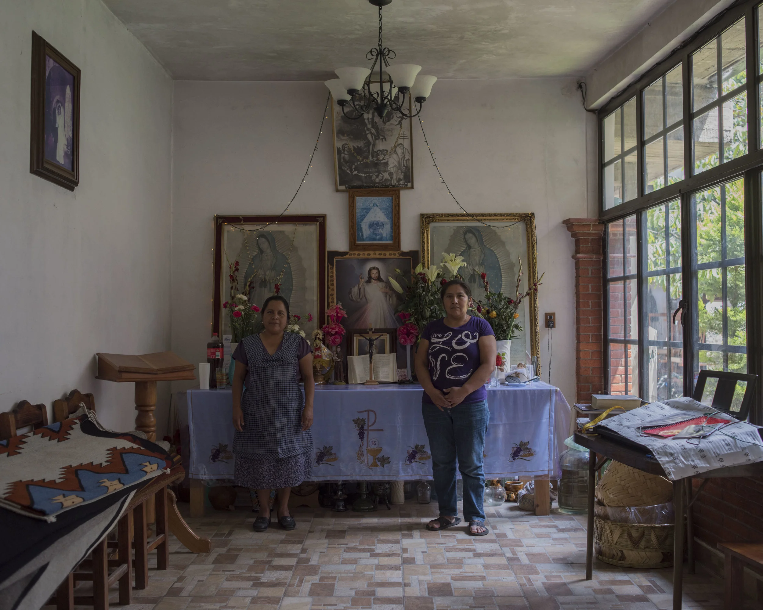 Fermina Ruiz Gutierrez & Guadalupe Mendoza Martinez, Teotitlan, OAX.