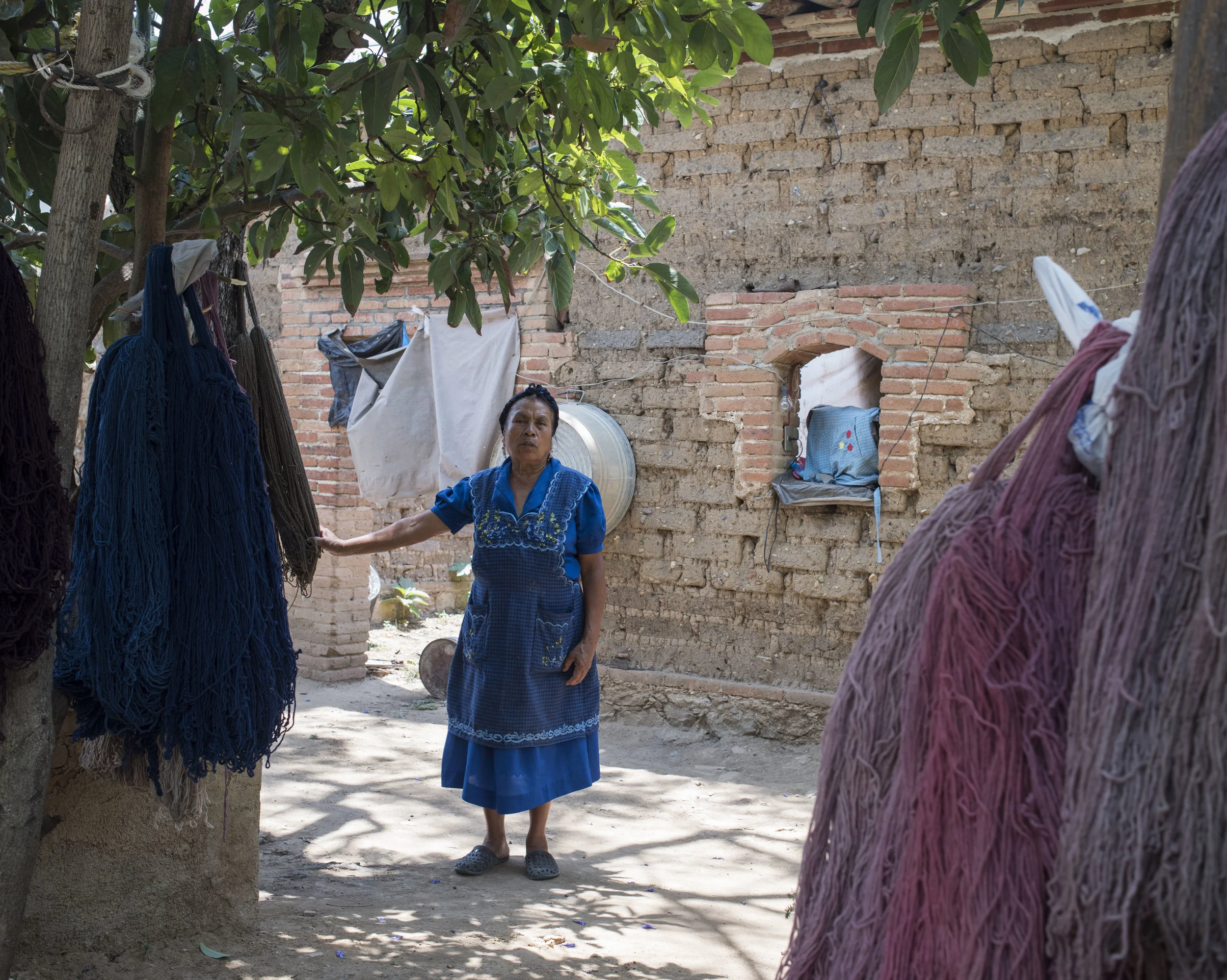 Margarita Chávez, Teotitlan, OAX.