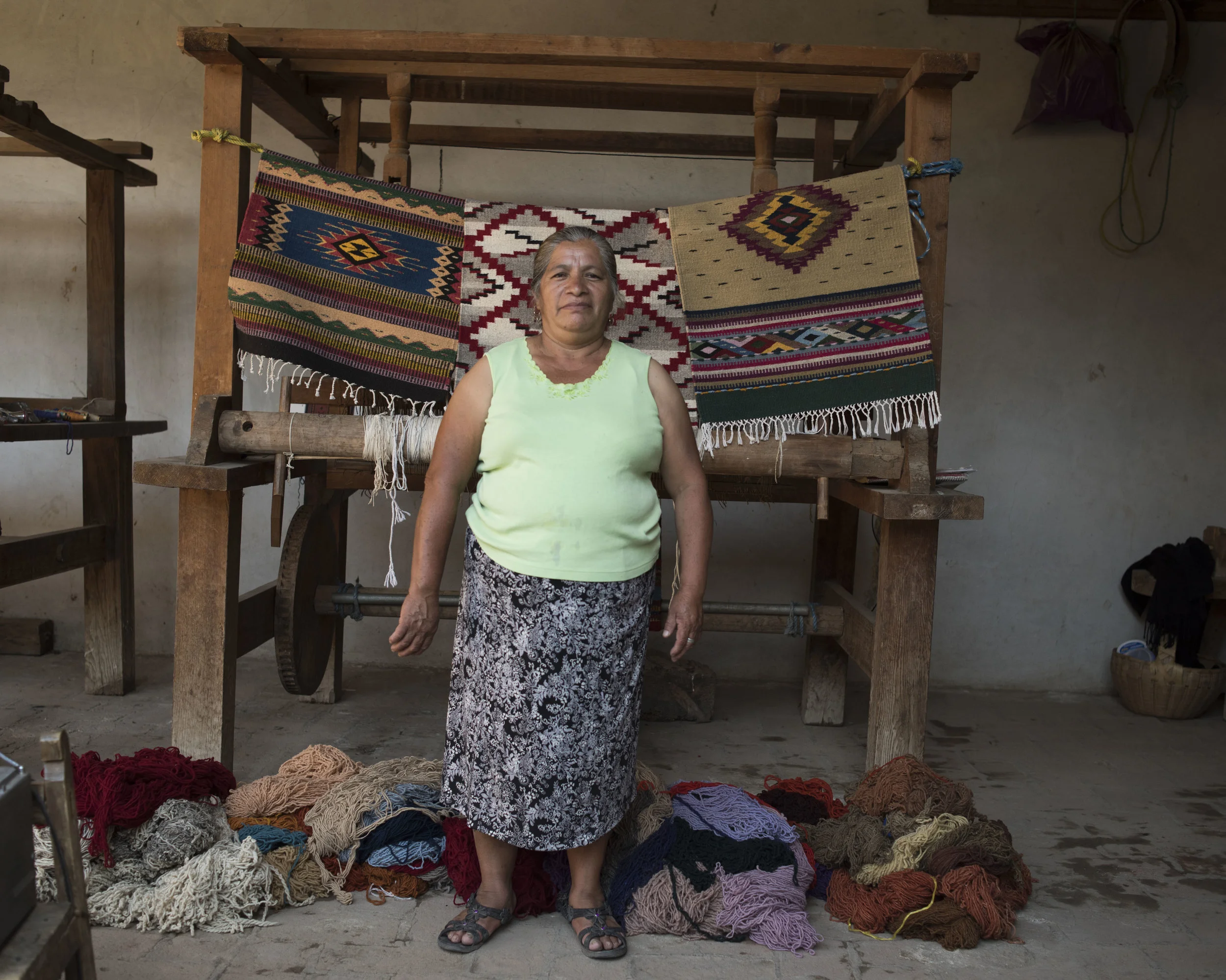 Miroslava Sosa Contreas, Teotitlan, OAX.