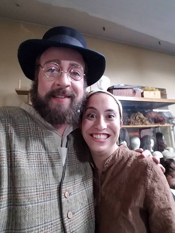 Richard and I, Fiddler on the Roof, taken October 2016.