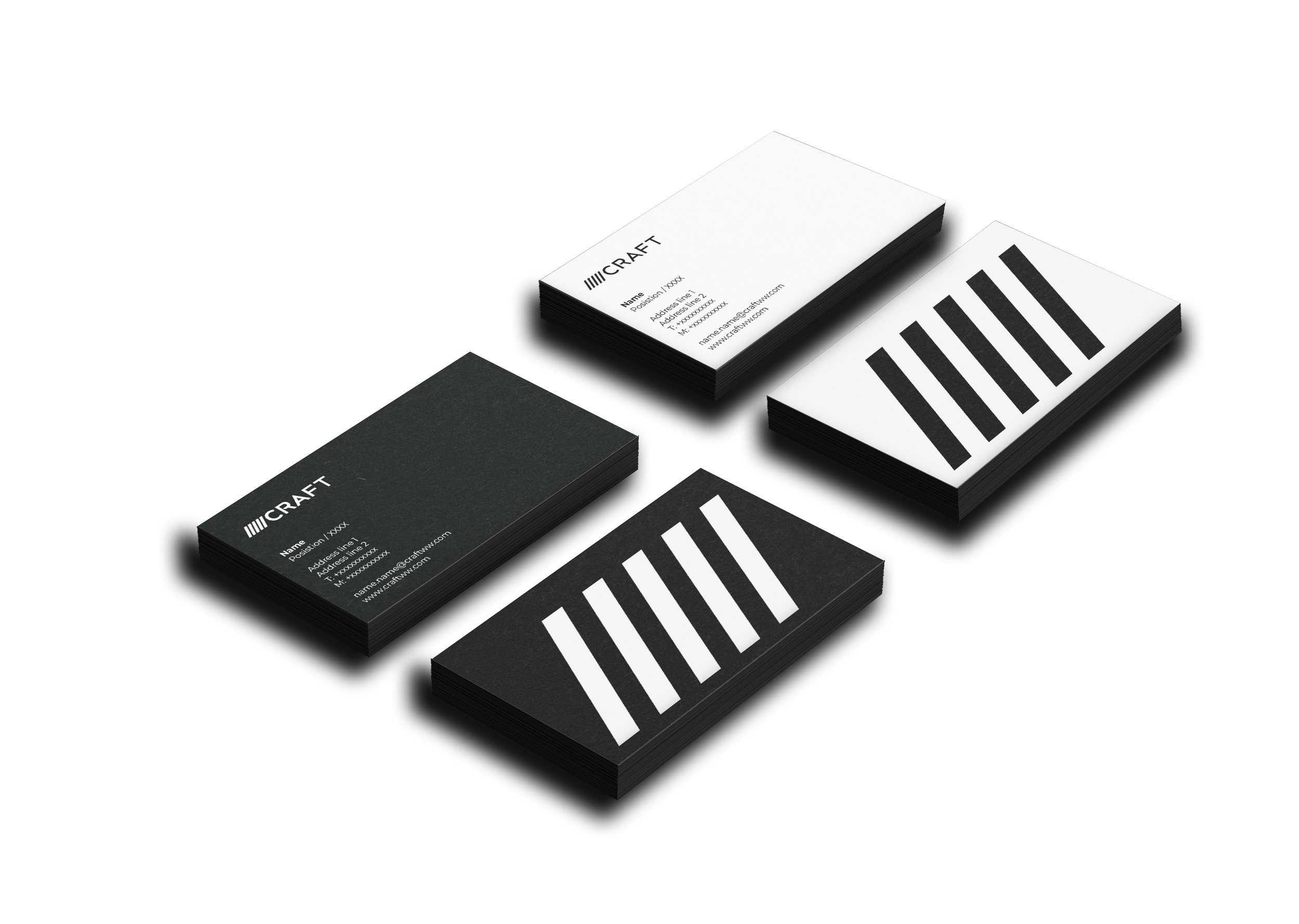 Craft Rebrand_Business Cards Mockup_black and white.png