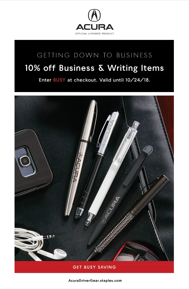  Monthly eComm focused on a promotion for Business and Writing.  Design by me; copy by marketing. 