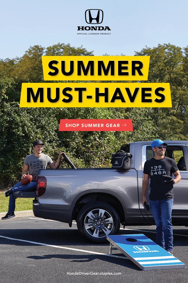  Monthly eComm promoting summer must-haves.  Design by me; copy by marketing. 