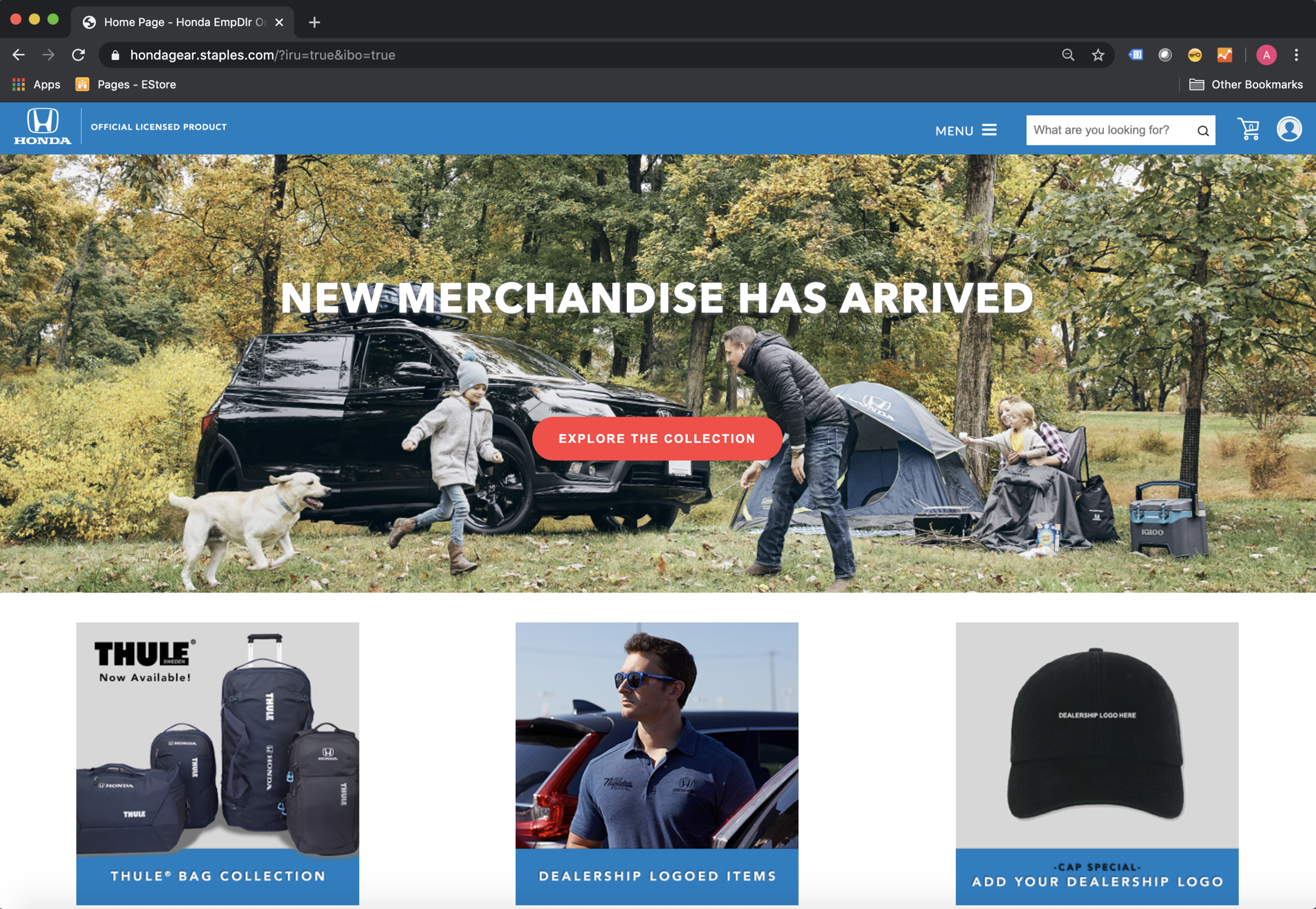 Honda Dealer Official Licensed Product eStore 