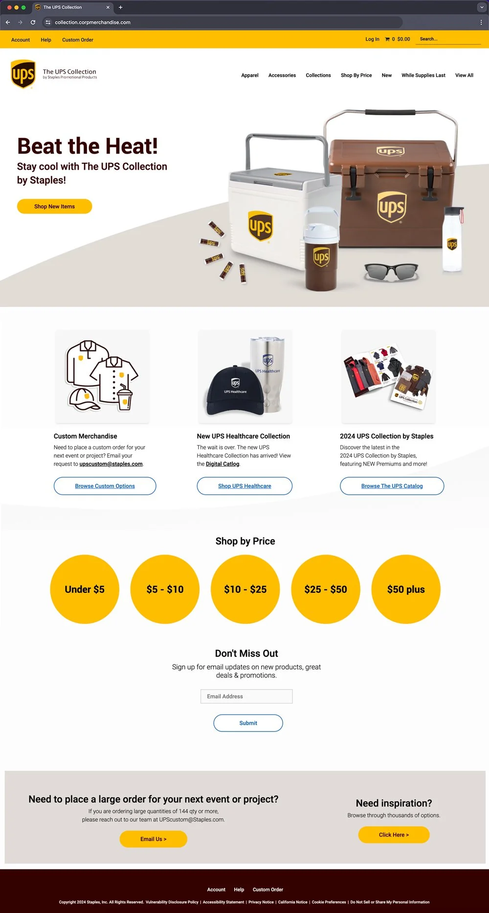 The UPS Collection Store